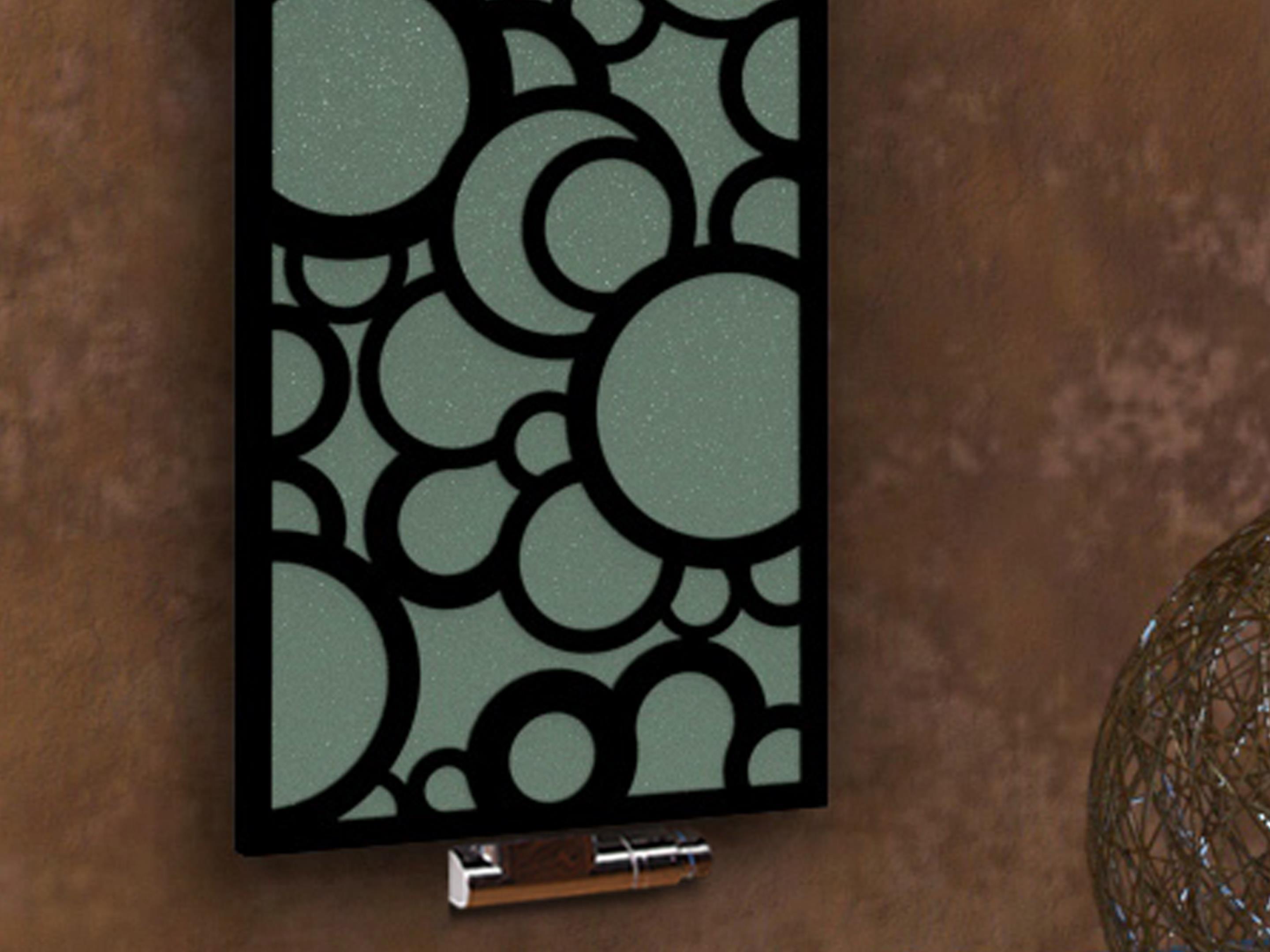 BADHEIZKÖRPER Design Kreta 3 180x47cm 1118Watt anthrazit moonstone schwarz SZAGATO Designheizkörper Handtuchheizkörper Mittelanschluss Handtuchwärmer