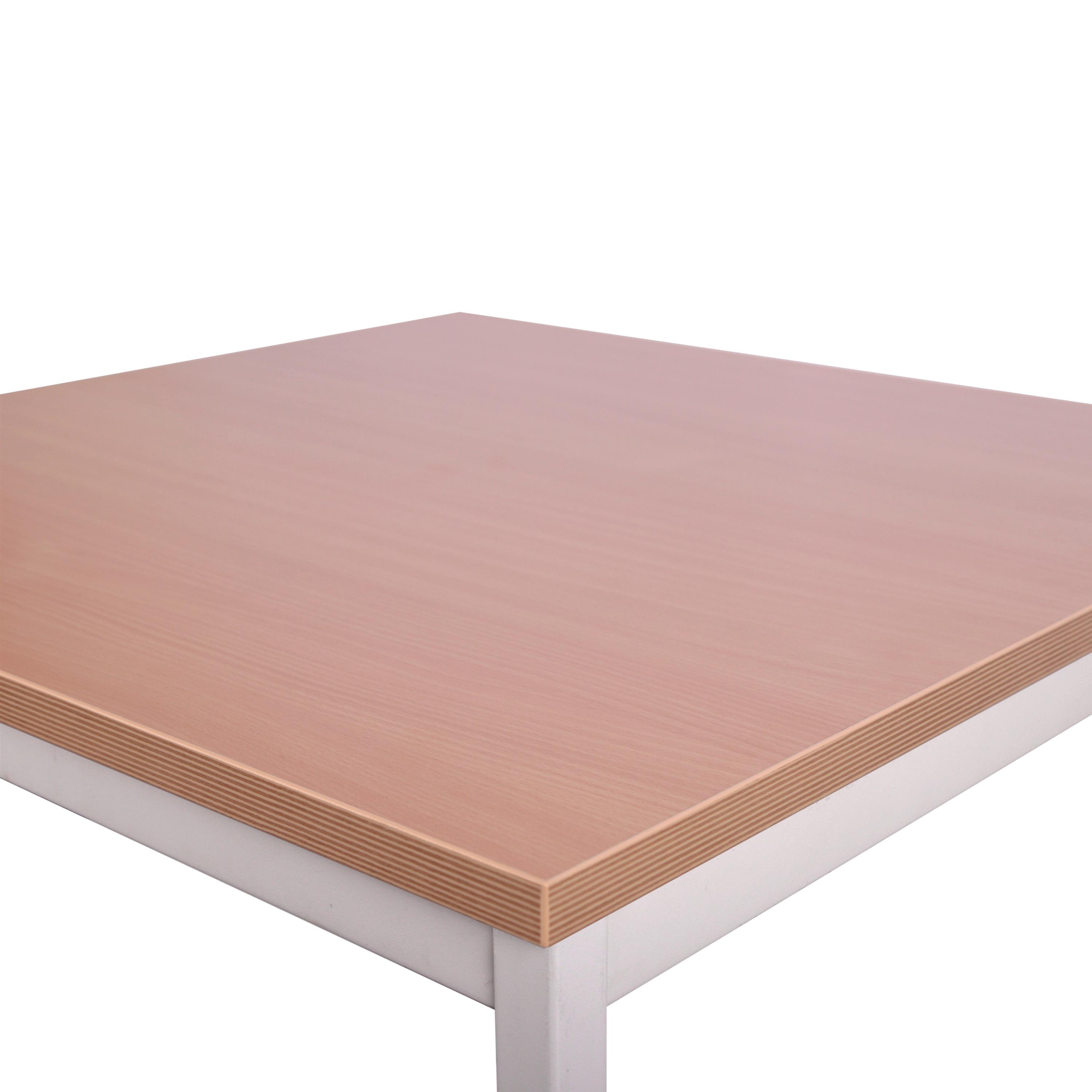Schreibtisch Stahl LxB 180x80cm Buche SZAGATO Made in Germany Schreibtisch höhenverstellbar Arbeitstisch Bürotisch Druckertisch Computertisch