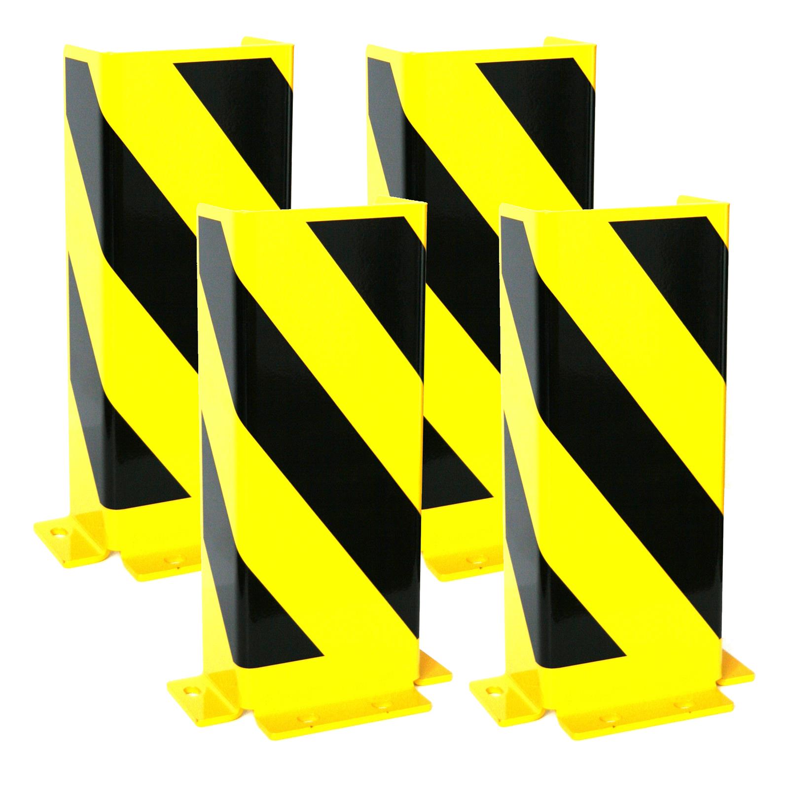 Rammschutz SET (4 Stück) 400x82x165x82x4 mm U-Profil Marke: Szagato Anfahrschutz Anprallschutz Regalanfahrschutz Regalanfahrschutz Rammschutzecke 