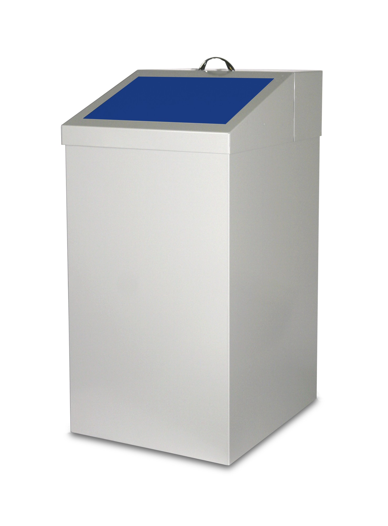 Abfallbehälter 54 ltr. HxBxT 65x34x38cm blau SZAGATO Made in Germany Abfalleimer Abfallsammler Mülleimer großes Volumen Wertstoffsammler groß stehend