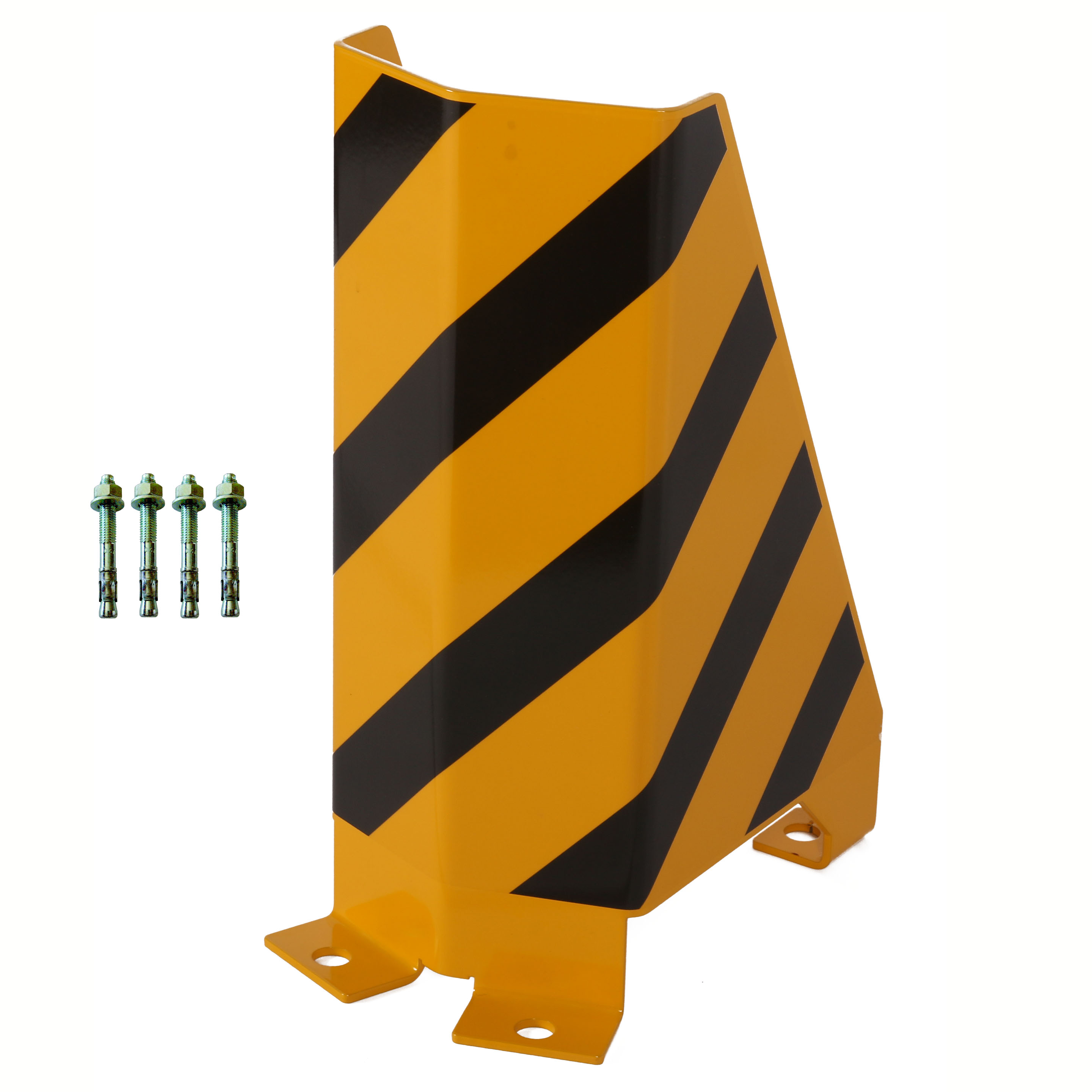 Rammschutz U-Profil 400x155x240x155x4 mm + 4 x Dübel SZAGATO Regal Anfahrschutz Regale Rammschutzbügel Anfahrschutzecke Rammschutzecke Anfahrschutze