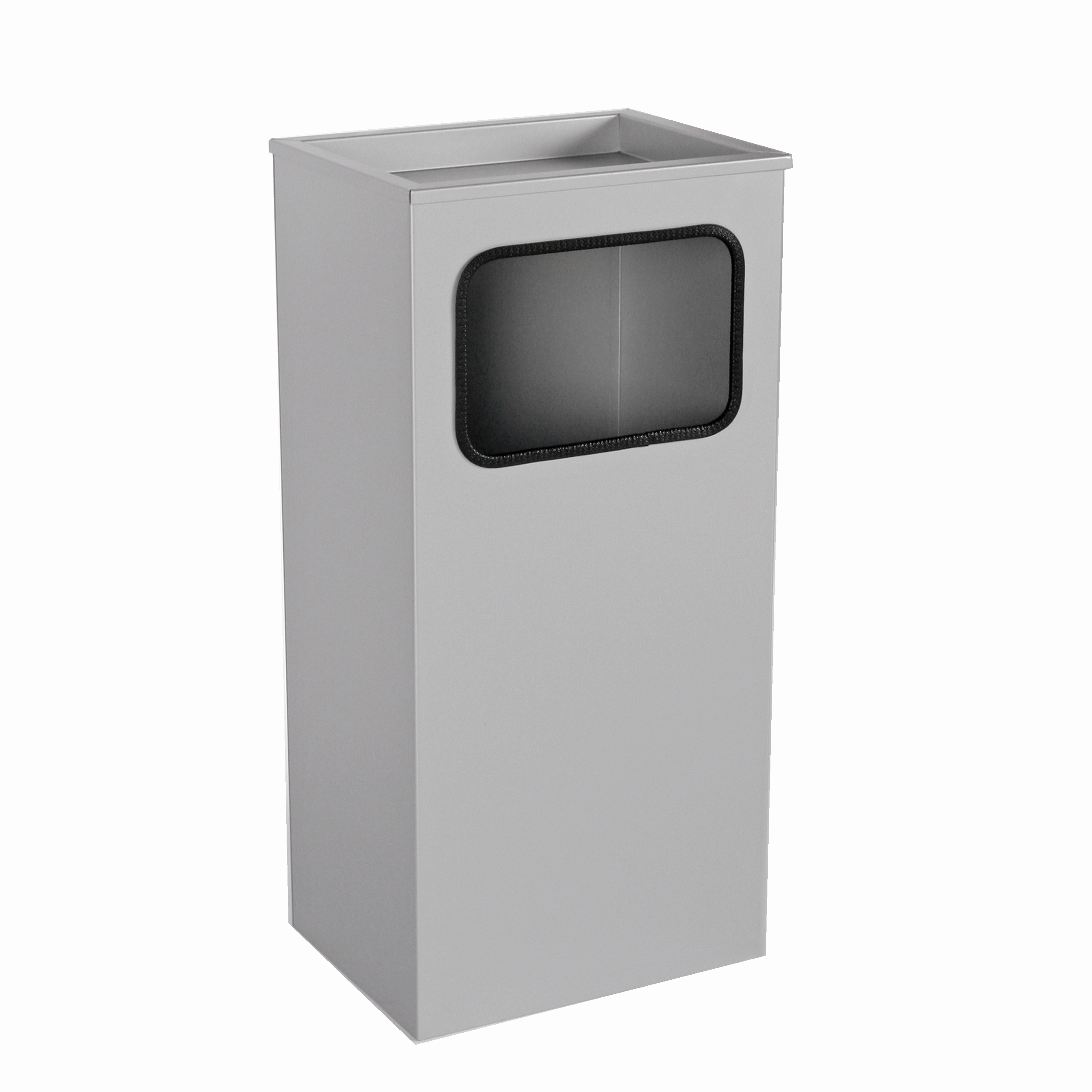 Aschenbecher mit Mülleimer Classic 62x30x23cm 12 ltr. grau inkl. Inneneimer SZAGATO Standascher Aschenbecher Abfalleimer Mülleimer mit Aschenbecher