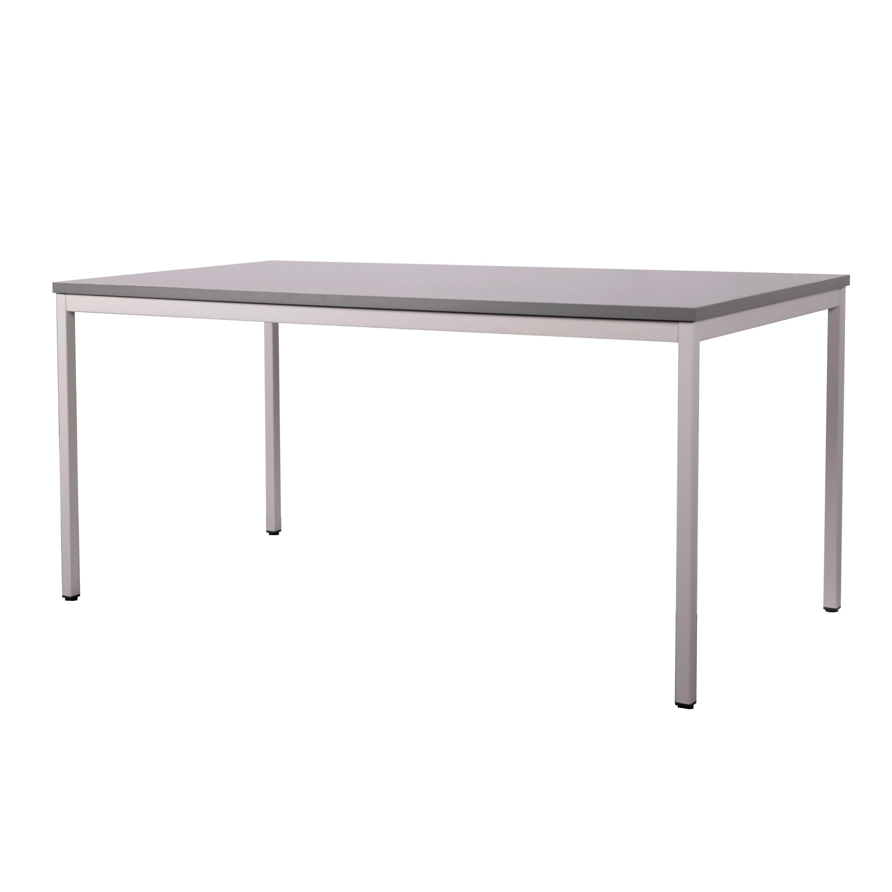 Schreibtisch Stahl LxB 180x80cm anthrazit SZAGATO Made in Germany Schreibtisch höhenverstellbar Arbeitstisch Bürotisch Druckertisch Computertisch