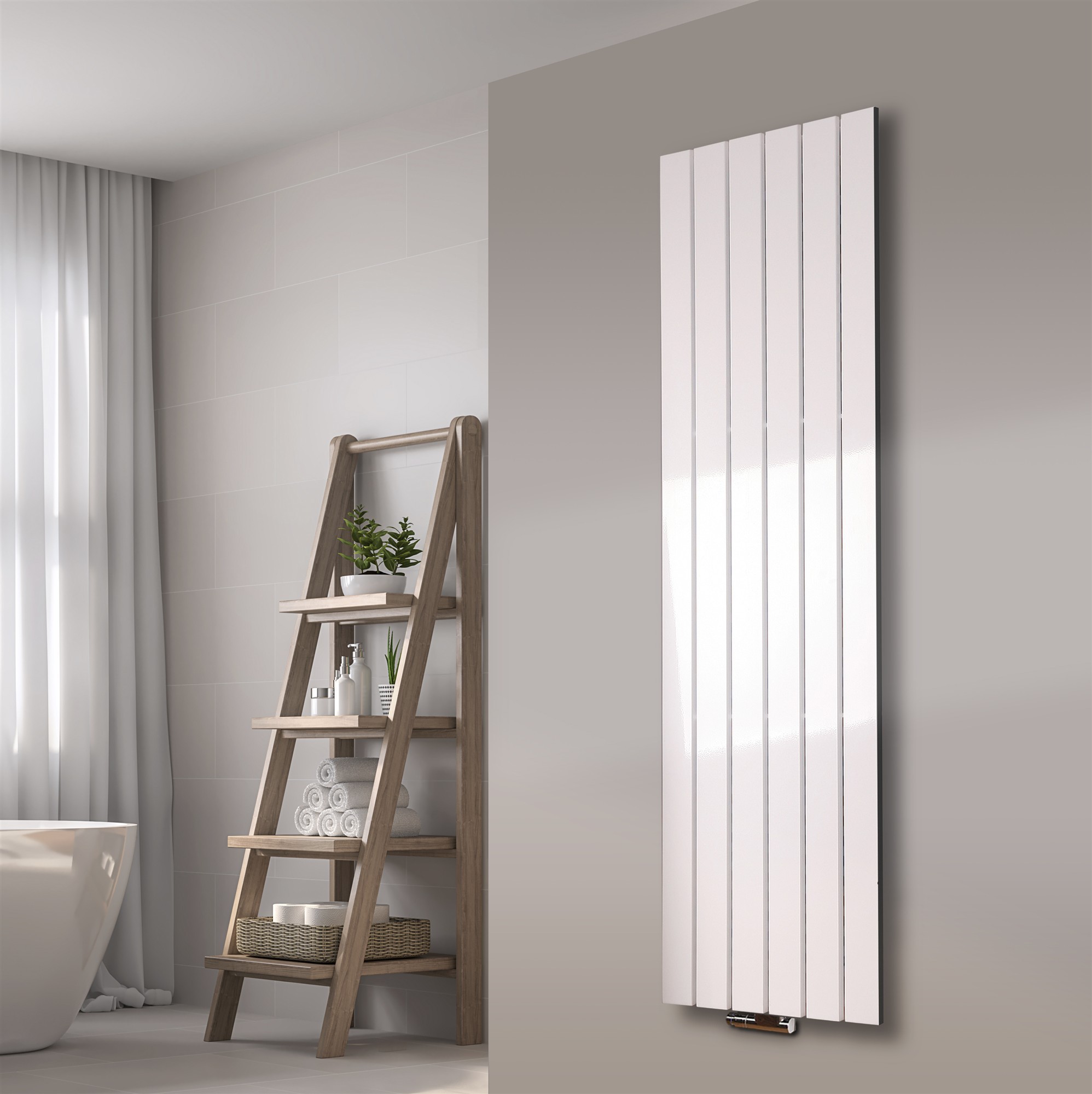 Badheizkörper Design Peking 3 (alle Ausführungen) SZAGATO Paneelheizkörper Designheizkörper Handtuchheizkörper mit Mittelanschluss Handtuchwärmer