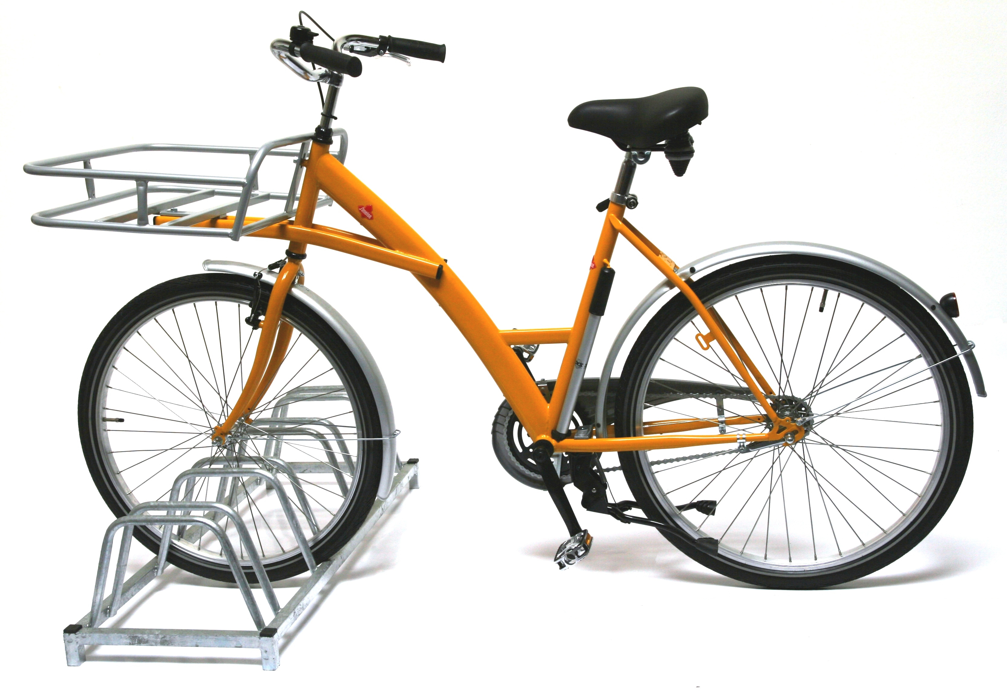 Fahrradständer 6 Fahrräder 150x39cm SZAGATO Fahhrad Ständer Standfuß Fahrrad Fahrradständer Reifenbreite 65 mm Fahrradbügel Fahrradhalter