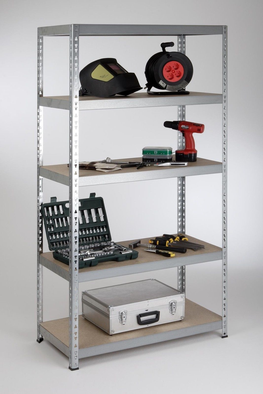 Steckregal 175 kg Profi II 220x92x46cm verzinkt SZAGATO Metallregal Fachbodenregal Lagerregal Metall Fachboden Regal Schwerlastregal Regalsystem Steckregal 175 kg Profi II 220x92x46cm verzinkt SZAGATO Metallregal Fachbodenregal Lagerregal Metall Fachboden Regal Schwerlastregal Regalsystem