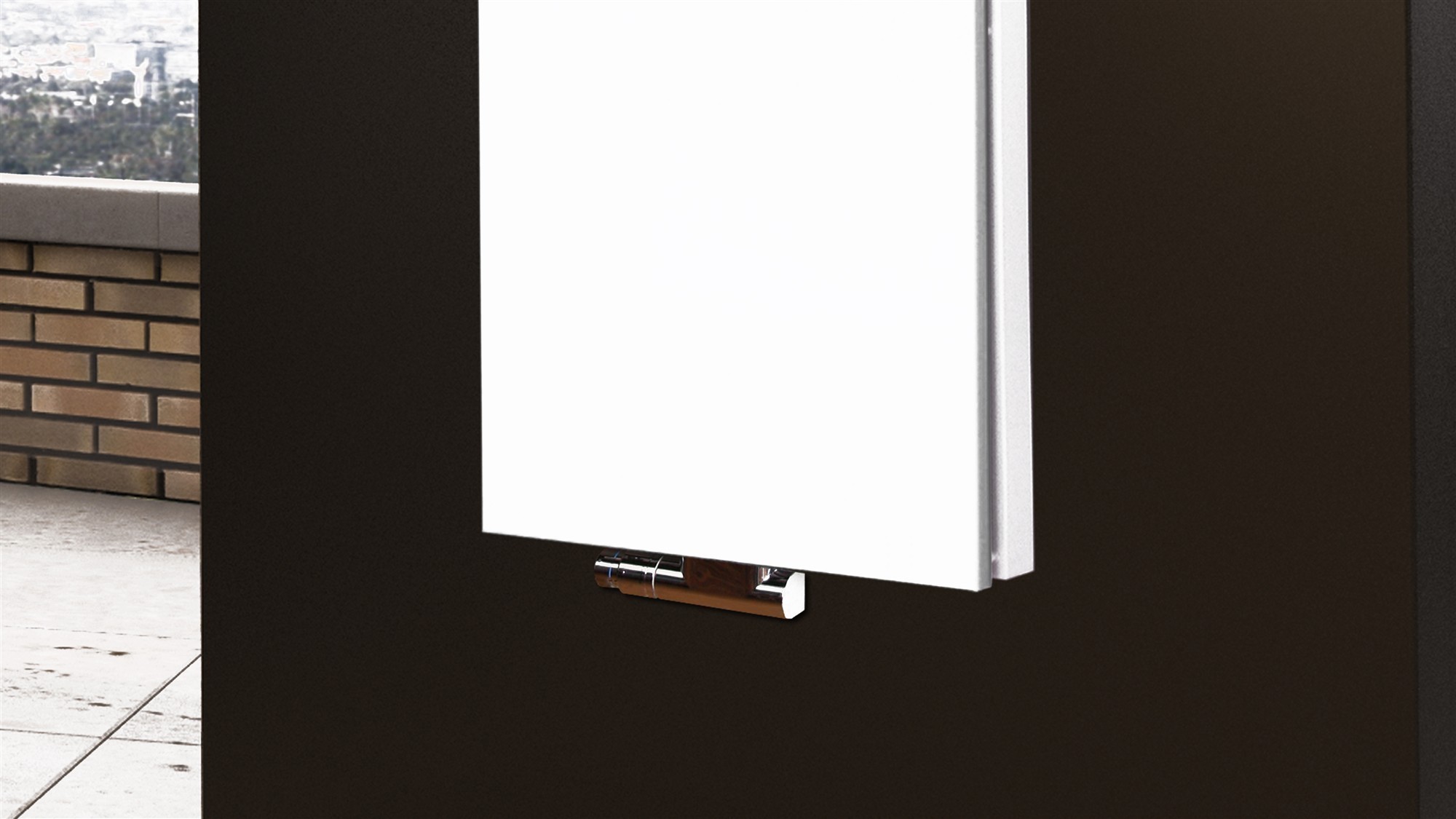 Badheizkörper Design Mirror Steel 6 (alle Ausführungen) SZAGATO Paneelheizkörper Designheizkörper Handtuchheizkörper mit Mittelanschluss