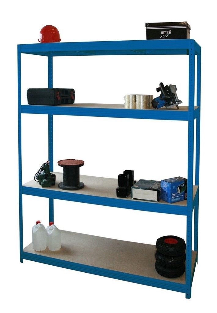 Weitspannregal 350 kg Profi HxBxT 200x150x60cm SZAGATO Weitspann Regal 60 cm breit Lagerregale Fachbodenregal Lagerregal Schwerlastregal Regalsystem