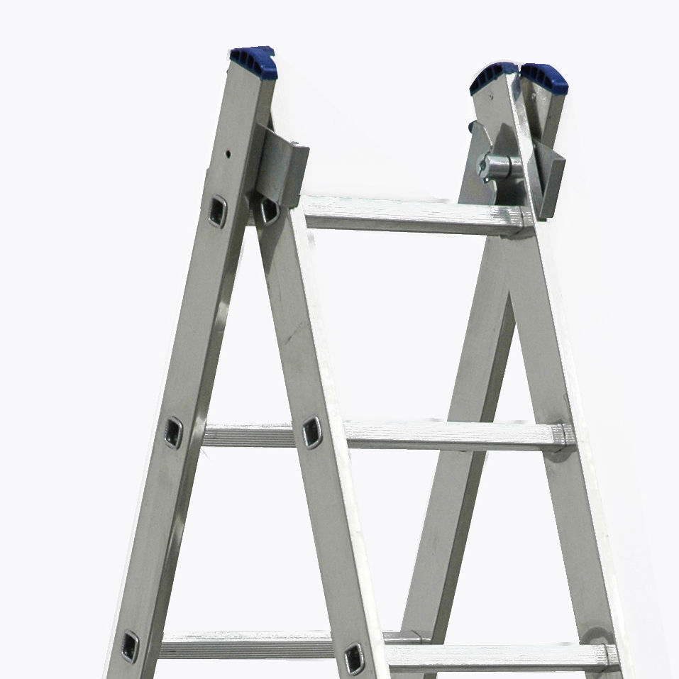 Schiebeleiter  ALU SZAGATO Schiebeleiter 2 teilig Stufenschiebeleiter Schiebeleiter Alu-Schiebeleiter Mekrzweckleiter #1
