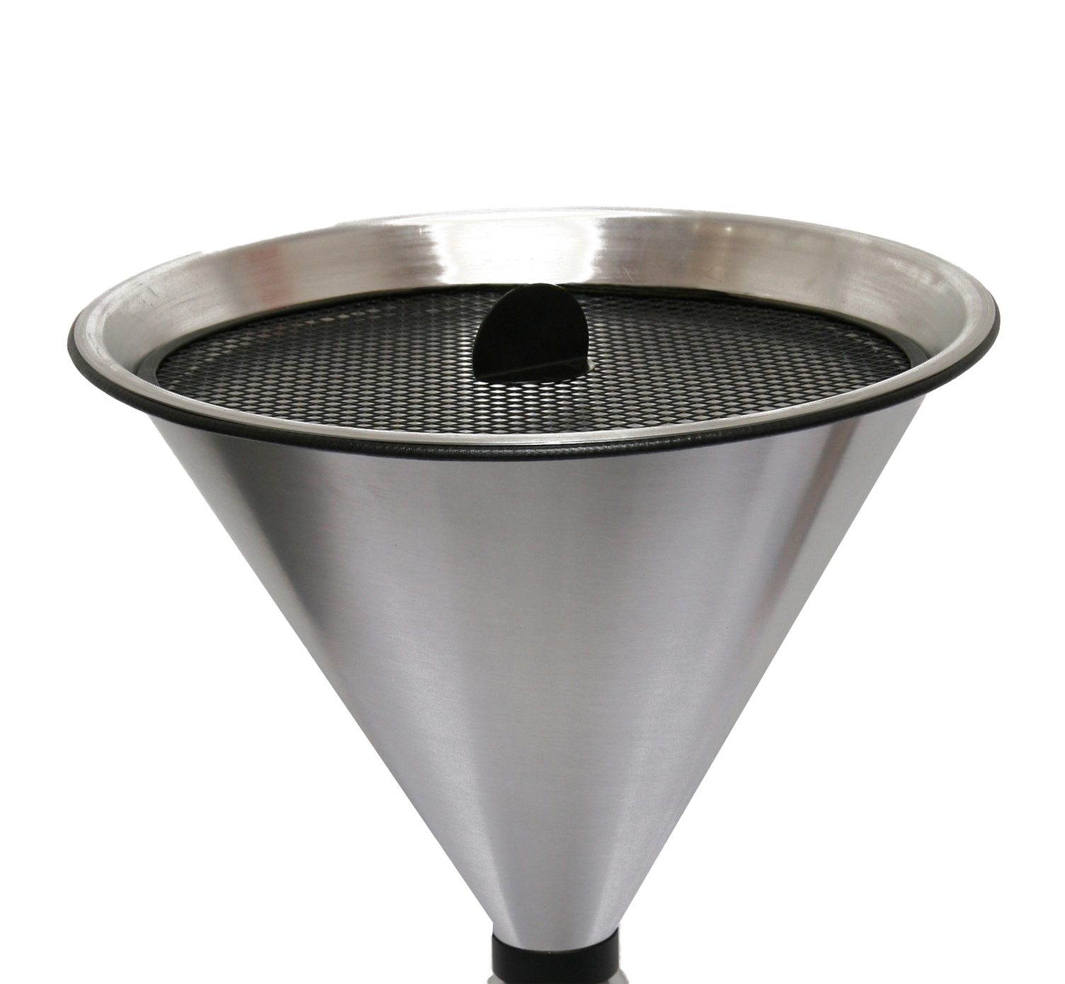 Stand Aschenbecher Edelstahl SZ 70x40cm SZAGATO Made in Germany Aschenbecher für draußen mit Deckel Standaschenbecher Stand Aschenbecher outdoor