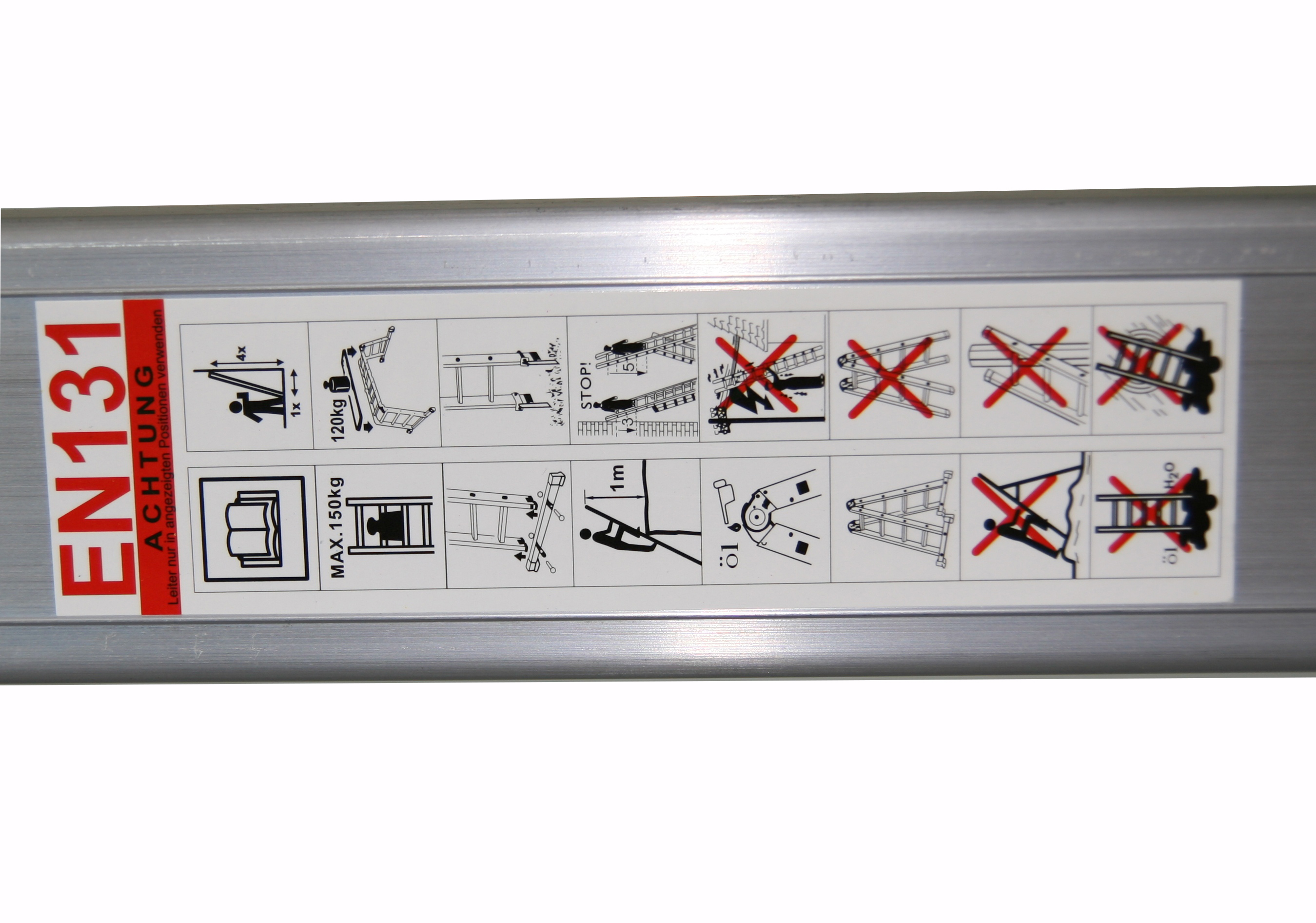  Mehrzweckleiter ALU SZAGATO Arbeitsleiter ALU Multifunktions-Leiter Gelenkleiter  3in1 Mehrzweckleiter #1