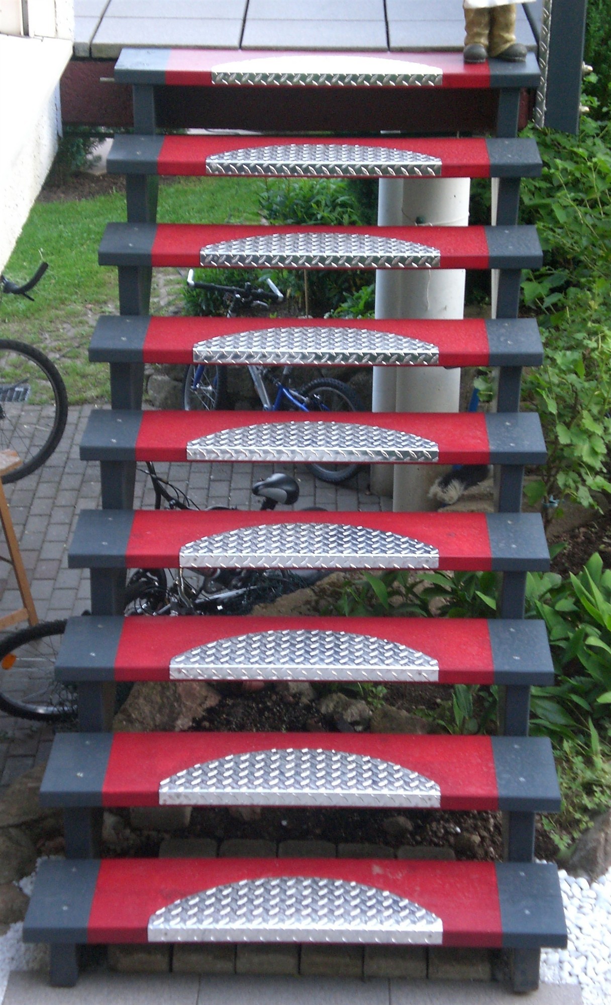 Treppenstufen (Alle Ausführungen) SZAGATO Treppenmatte Treppenmatte Stufenmatte Stufenmatten Aluminium ALU Metall Treppenstufen Matte