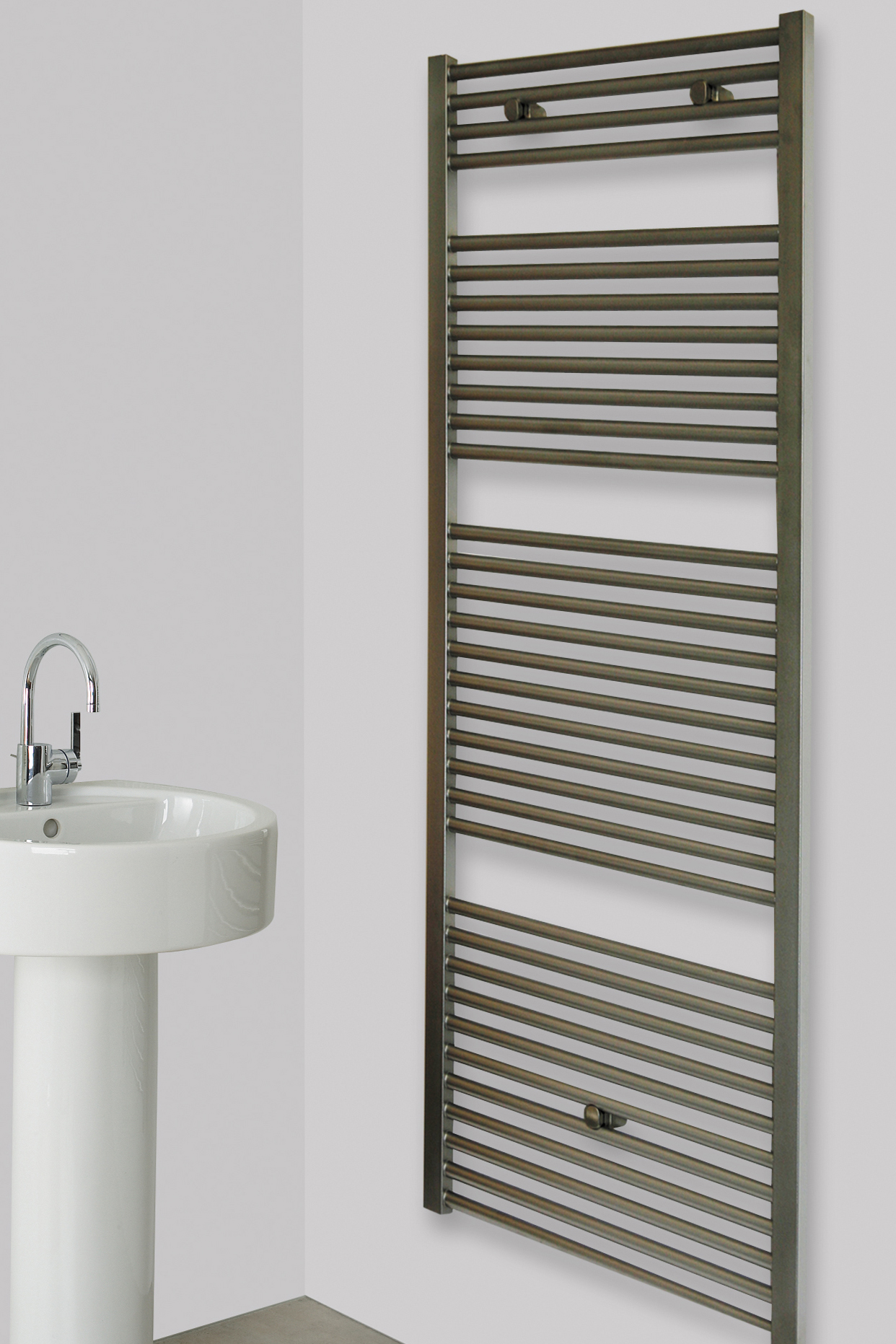 BADHEIZKÖRPER Design Hamburg 3 177 x 60 cm, 1118 Watt SZAGATO Design Heizkörper Handtuchheizkörper Seitenanschluss Handtuchwärmer mit Seitenanschluss #1