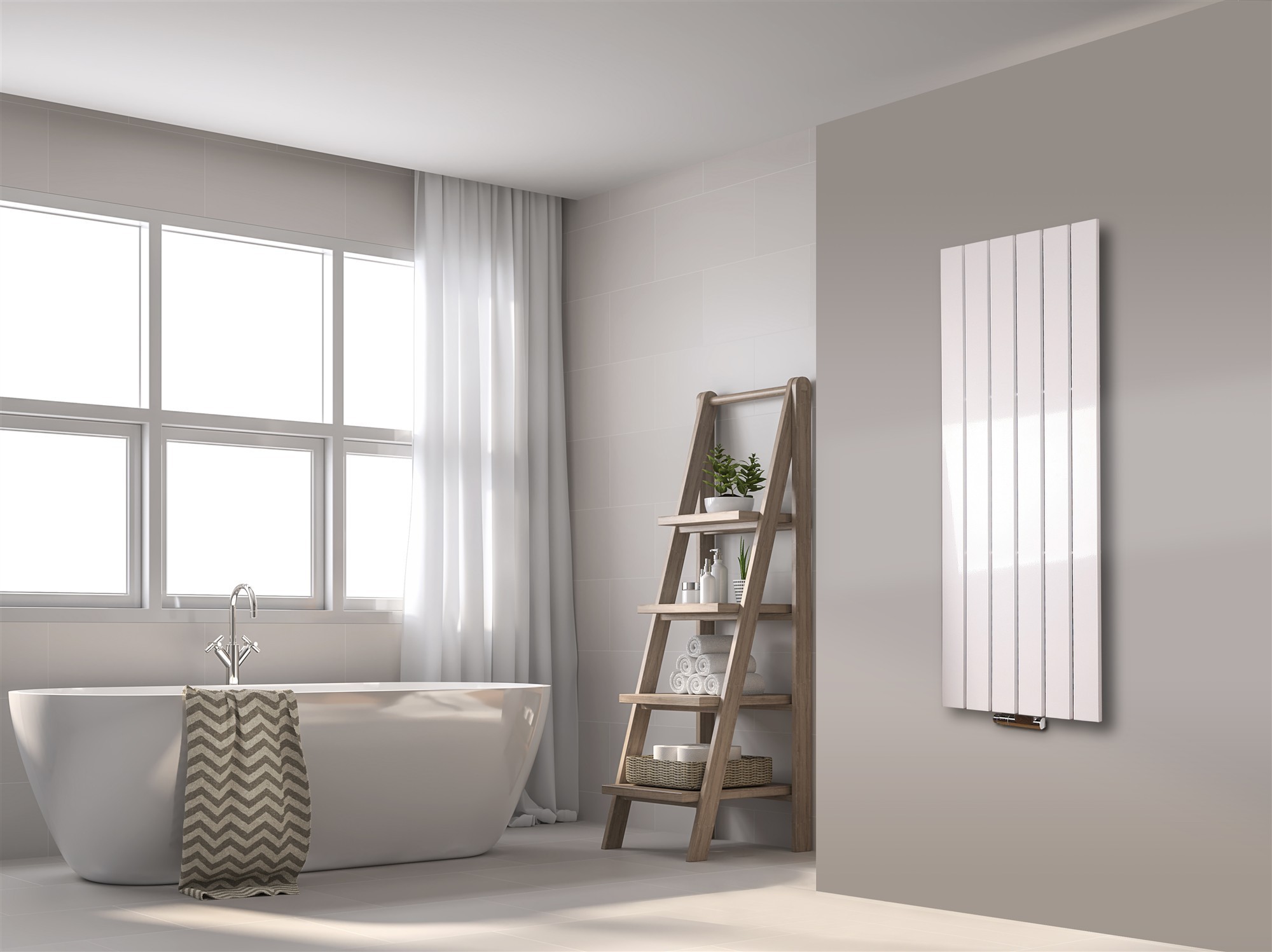 Badheizkörper Design Peking 2 (alle Ausführungen) SZAGATO Designheizkörper Handtuchheizkörper mit Mittelanschluss Handtuchwärmer Paneelheizkörper