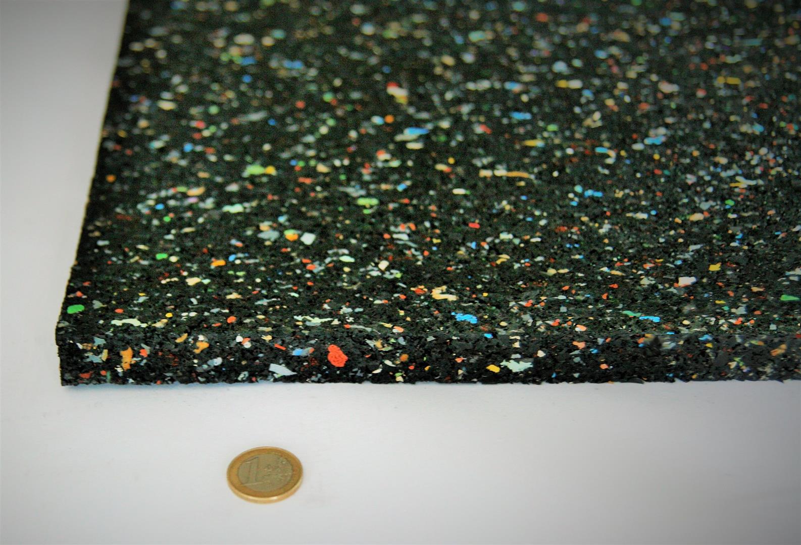 Gummimatte Waschmaschinen Anti-Vibrationsmatte 60x60x2cm SZAGATO Meterware Gummimatt Gummi Matte Gummigranulatmatte Antirutschmatte Granulat recycelt