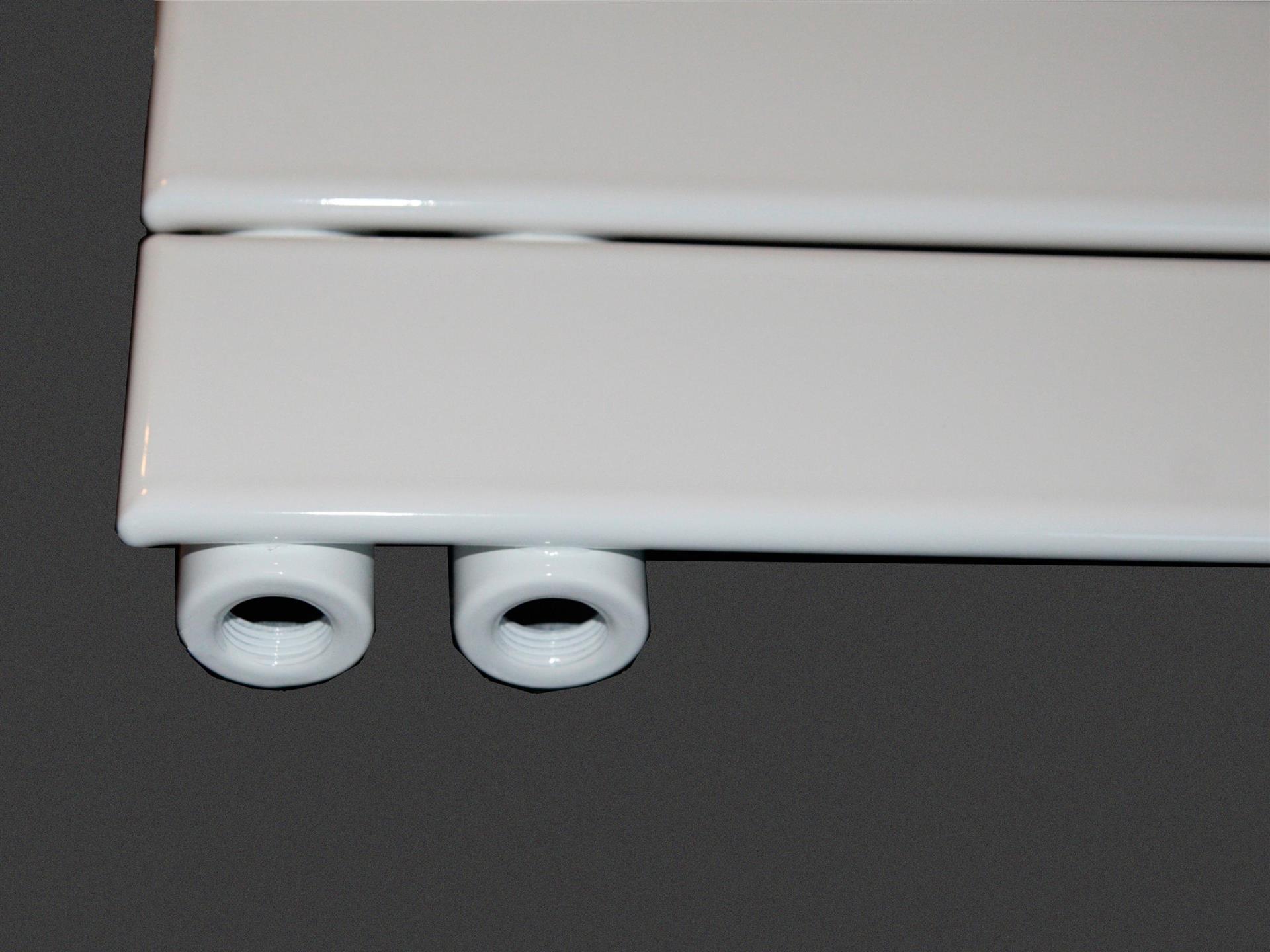 BADHEIZKÖRPER Design Chicago 3 175x50cm 740 Watt weiß SZAGATO Designheizkörper Handtuchheizkörper mit Mittelanschluss Handtuchwärmer