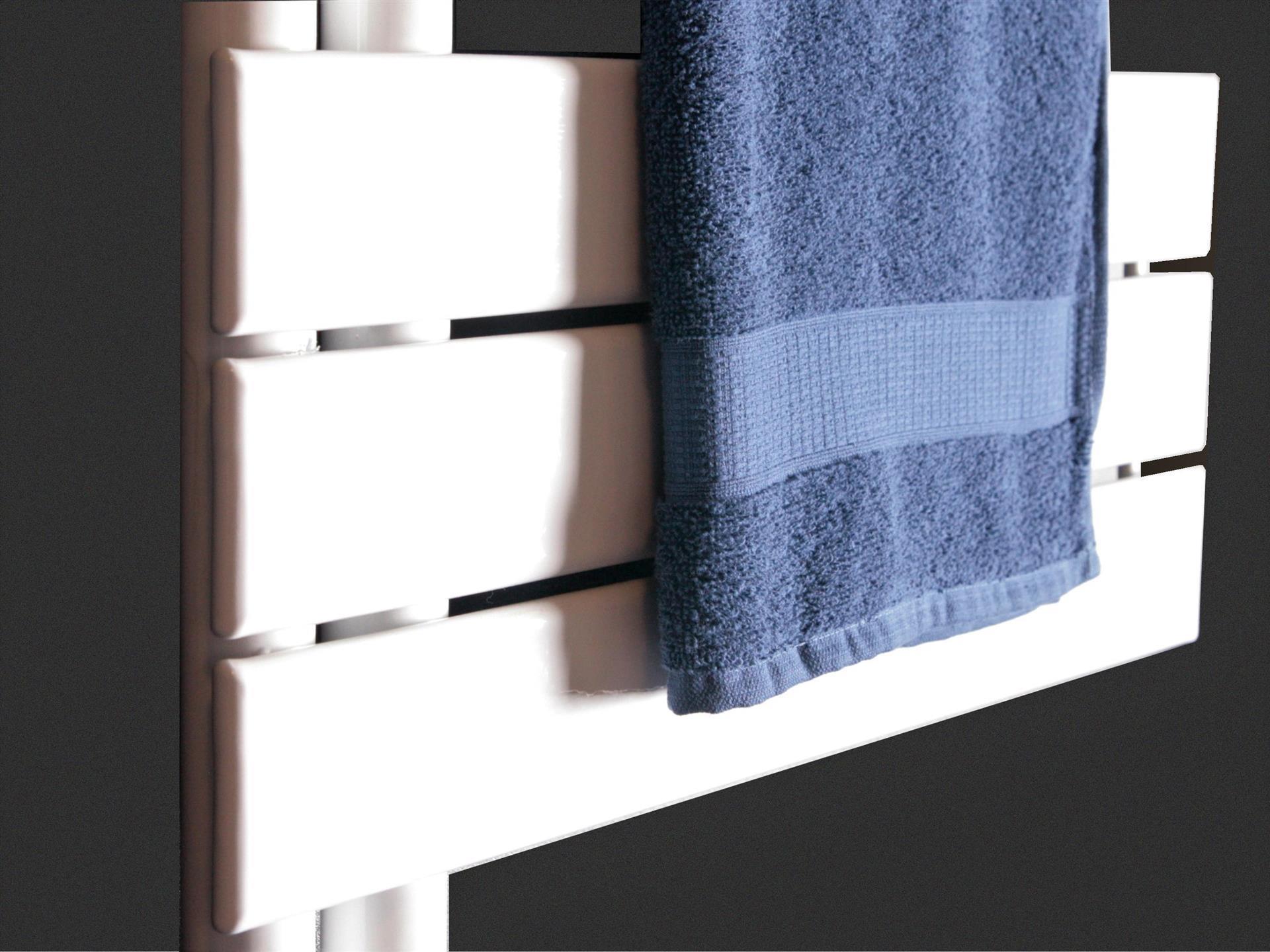 BADHEIZKÖRPER Design Chicago 3 175x50cm 740 Watt weiß SZAGATO Designheizkörper Handtuchheizkörper mit Mittelanschluss Handtuchwärmer