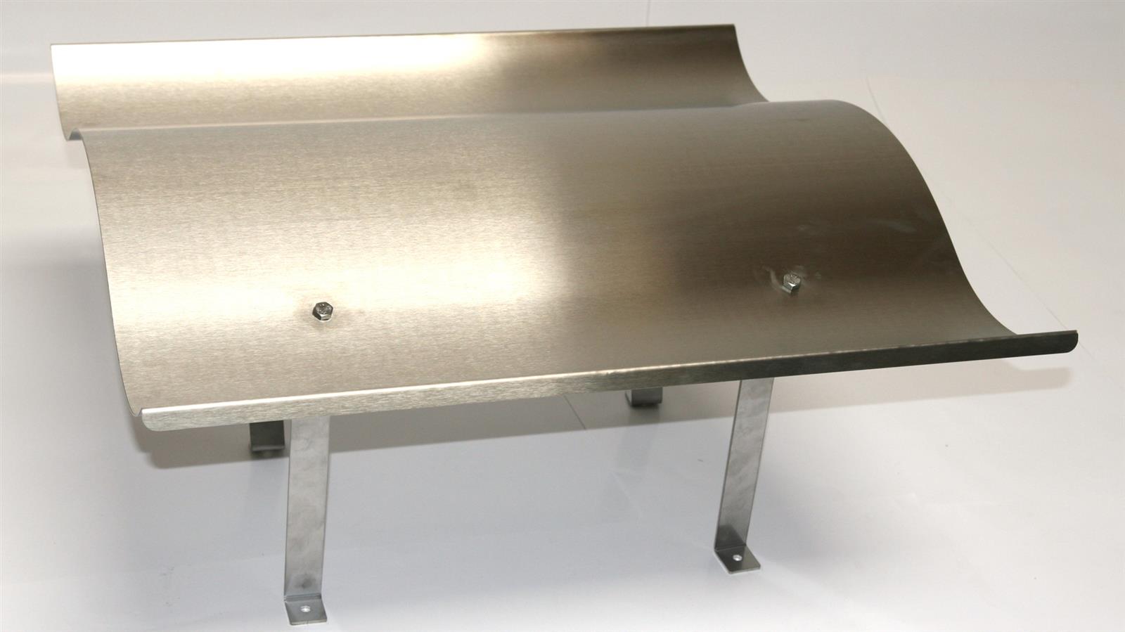 Schornsteinabdeckung Edelstahl 63x75cm starr No. 1 SZAGATO Made in Germany Kaminhaube Edelstahl Kaminabdeckung Schornsteinhaube Schornsteinabdeckung