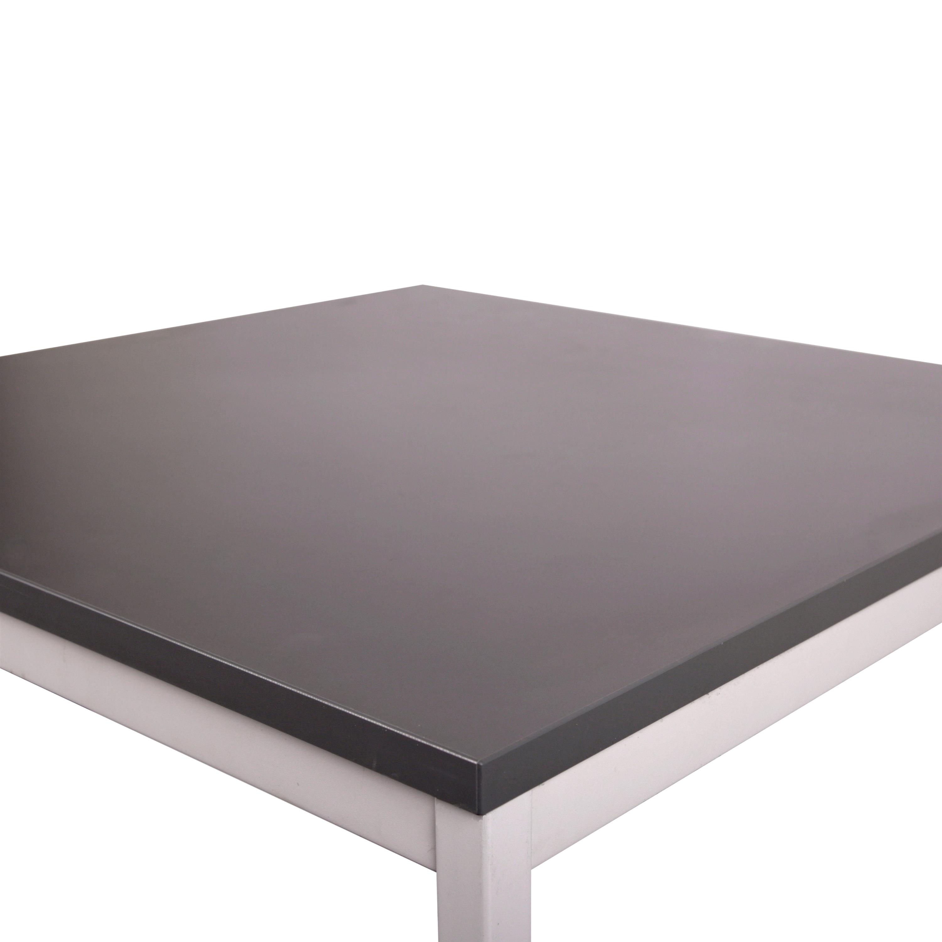 Schreibtisch Stahl LxB 180x80cm anthrazit SZAGATO Made in Germany Schreibtisch höhenverstellbar Arbeitstisch Bürotisch Druckertisch Computertisch