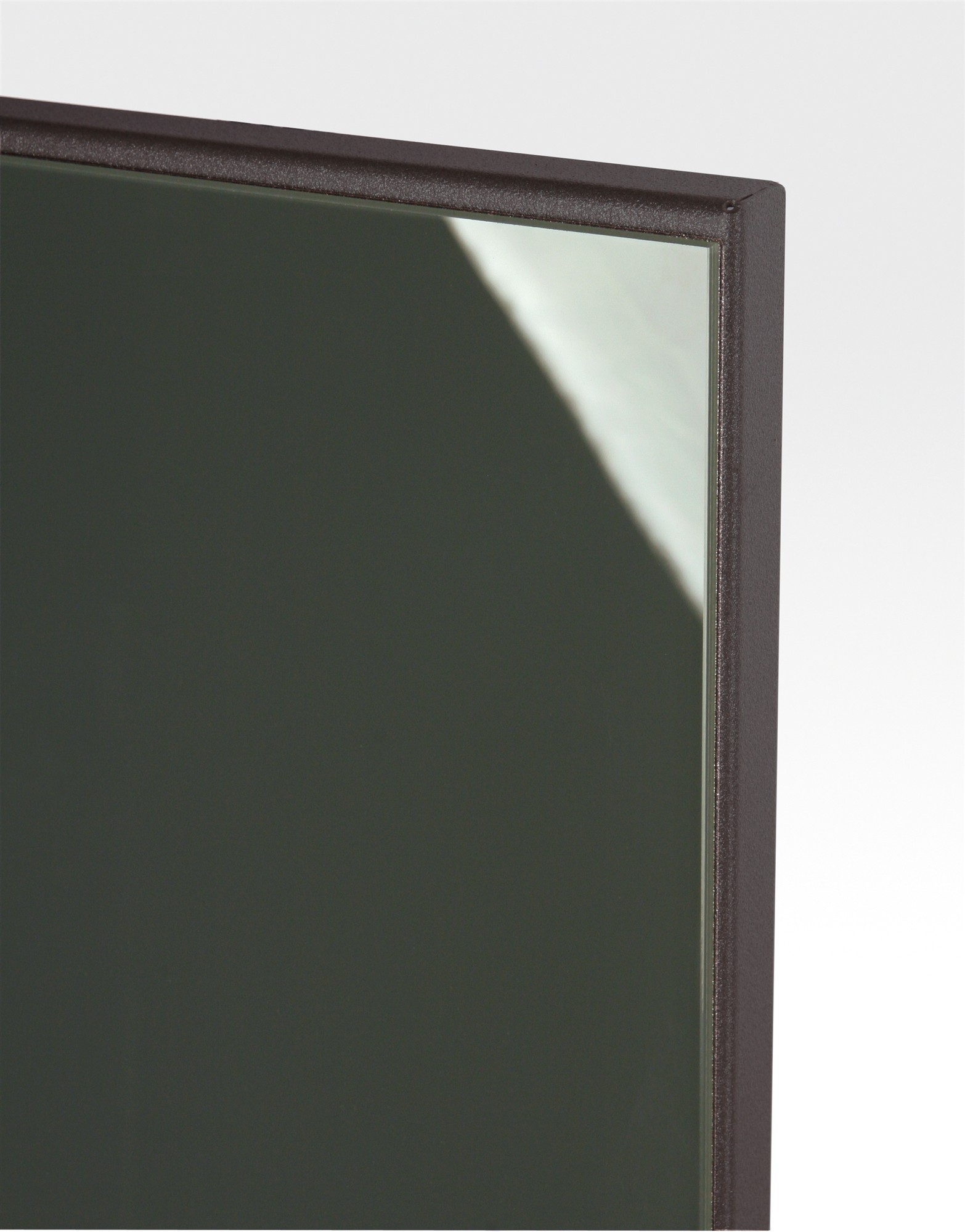 BADHEIZKÖRPER mit Glas Montevideo 6 Glasfront 180x47cm 1964 Watt anthrazit SZAGATO Designheizkörper Handtuchheizkörper Mittelanschluss Handtuchwärmer