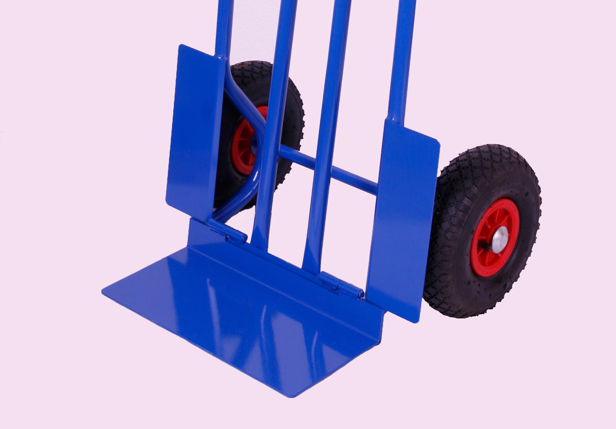 Sackkarre 250 kg klappbar 108x58x48cm blau SZAGATO Sackkare 250kg Transportkarre klappbar Sackkarre Stahl Sackkarre klappbar Sackkarre kaufen