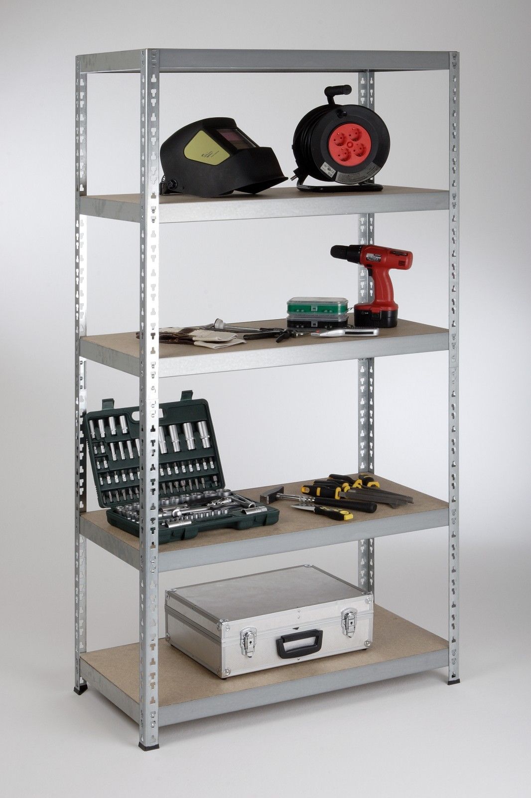 Steckregal 175 kg Profi II 240x90x60 verzinkt SZAGATO Metallregal Fachbodenregal Lagerregal Metall Fachboden Regal Schwerlastregal Regalsystem Steckregal 175 kg Profi II 240x90x60 verzinkt SZAGATO Metallregal Fachbodenregal Lagerregal Metall Fachboden Regal Schwerlastregal Regalsystem