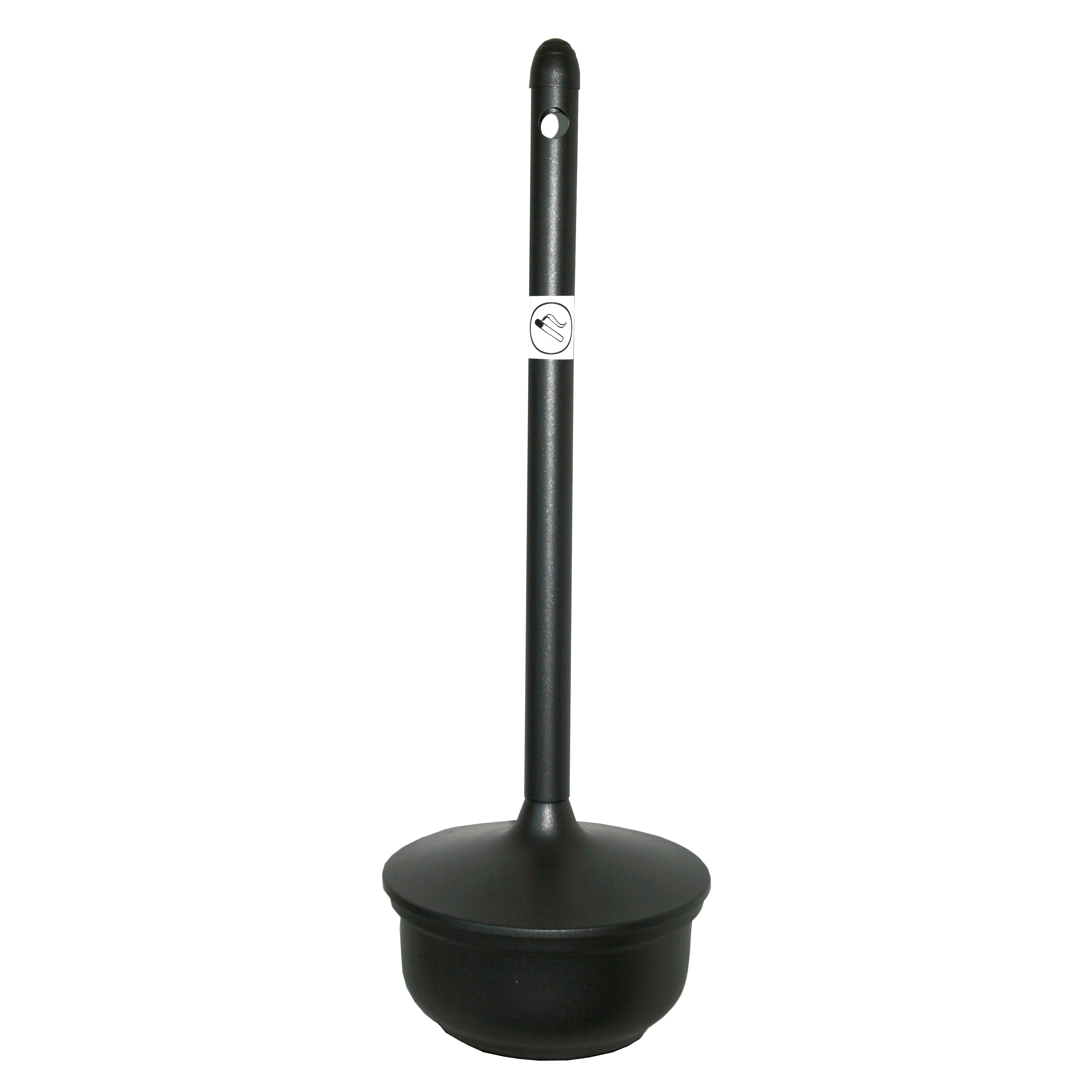 Aschenbecher Arabic 80xØ41 cm, ALU/ moonstone-grau