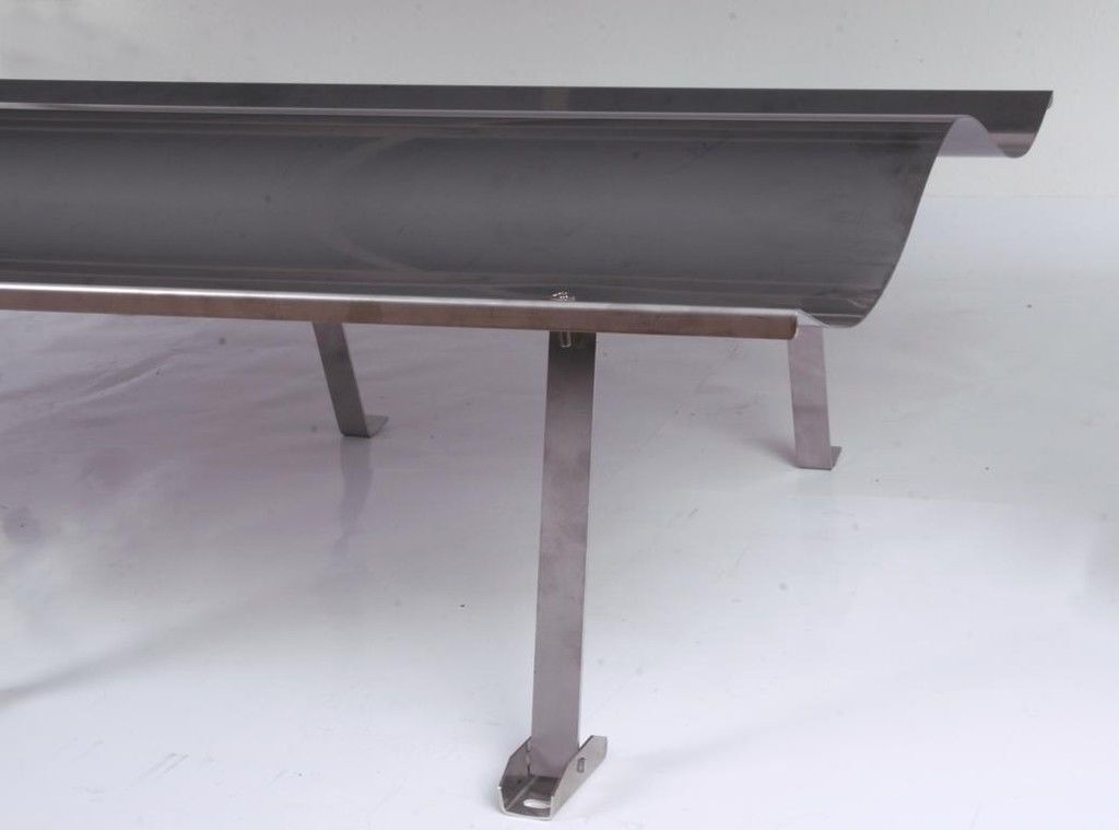 Schornsteinabdeckung Edelstahl 125x70cm starr No. 6 SZAGATO Made in Germany Kaminhaube Edelstahl Kaminabdeckung Schornsteinhaube Schornsteinabdeckung