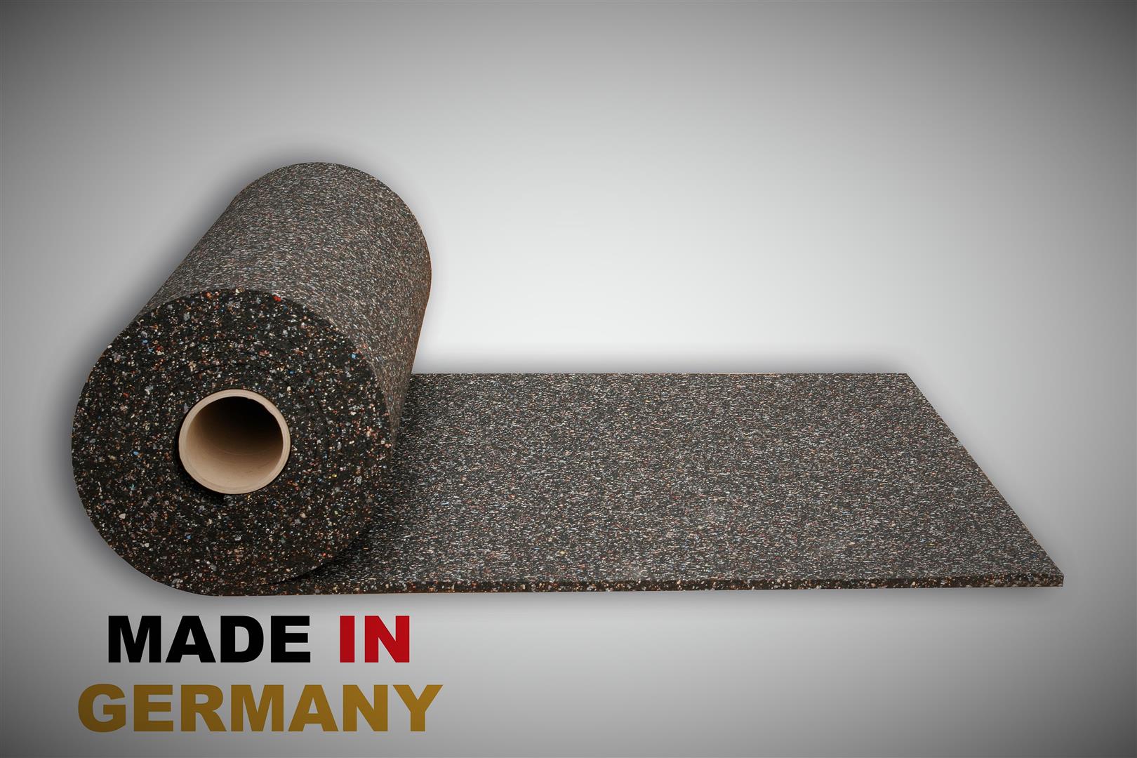Gummimatte Anti-Vibrationsmatte 450x125x15cm SZAGATO Germany Gummigranulatmatte Antirutschmatte Bautenschutzmatte Kofferraummatte Anti-Rutschmatte