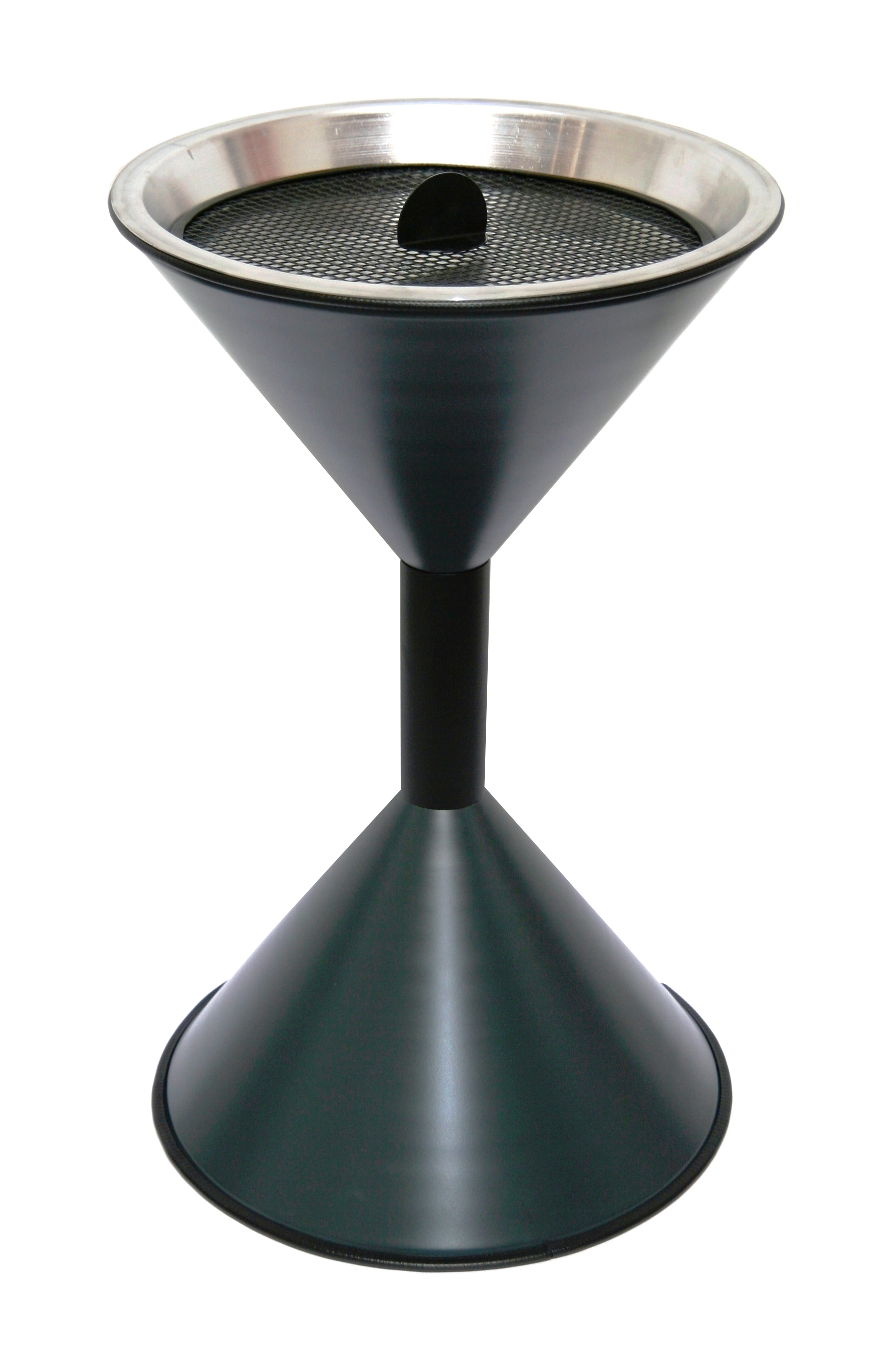 Stand Aschenbecher SZ 70x40cm graphit SZAGATO Made in Germany Aschenbecher für draußen mit Deckel Standaschenbecher Stand Aschenbecher outdoor