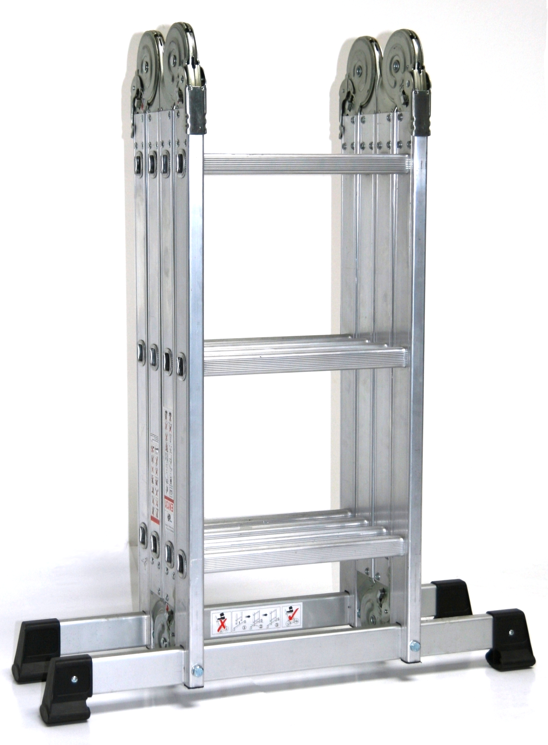  Mehrzweckleiter ALU SZAGATO Arbeitsleiter ALU Multifunktions-Leiter Gelenkleiter  3in1 Mehrzweckleiter #1