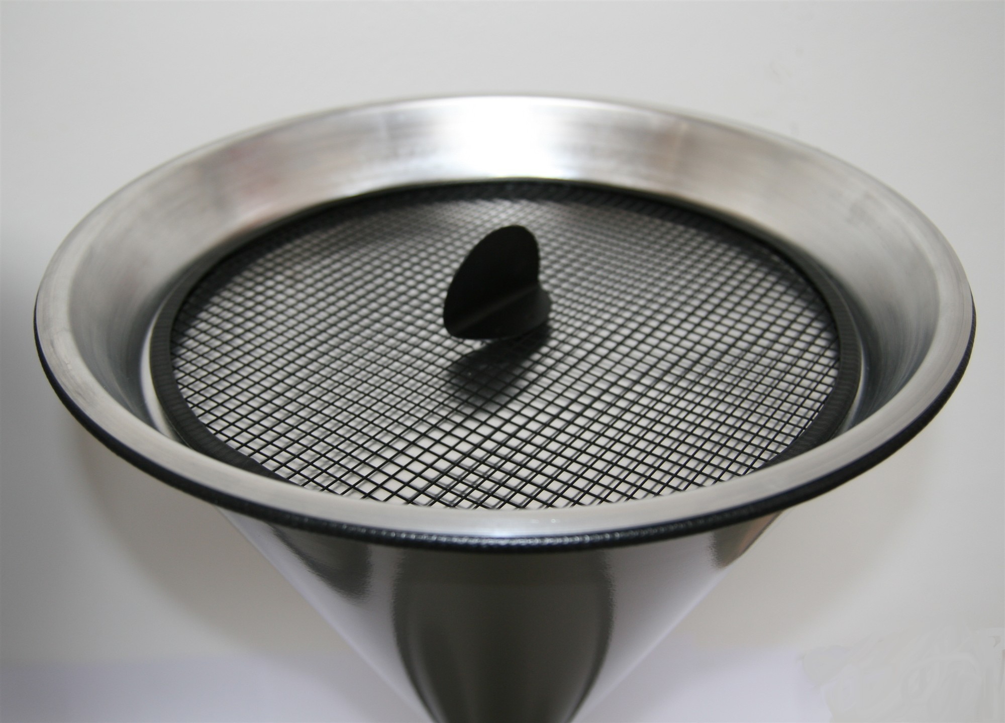 Stand Aschenbecher Diabolo 71x40cm silber inkl. 25kg Quarzsand SZAGATO Aschenbecher groß Stand-Aschenbecher außen Aschenbecher stehend draußen