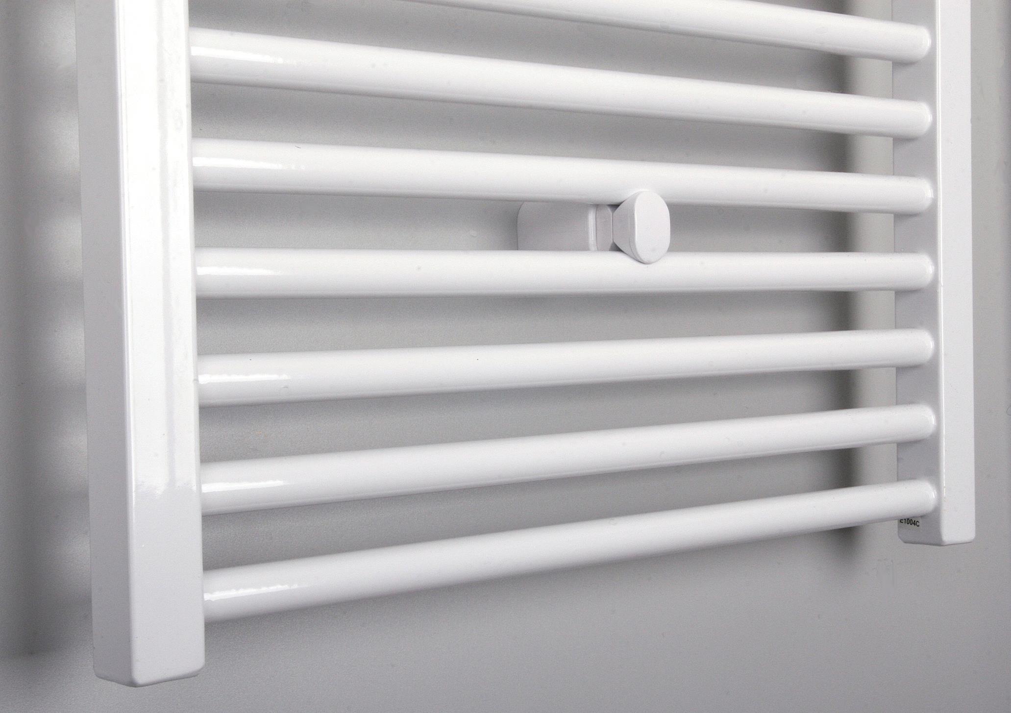 BADHEIZKÖRPER Design Berlin 1 69x50cm 387 Watt weiß SZAGATO Handtuchheizkörper mit Seitenanschluss Handtuchwärmer mit Seitenanschluss