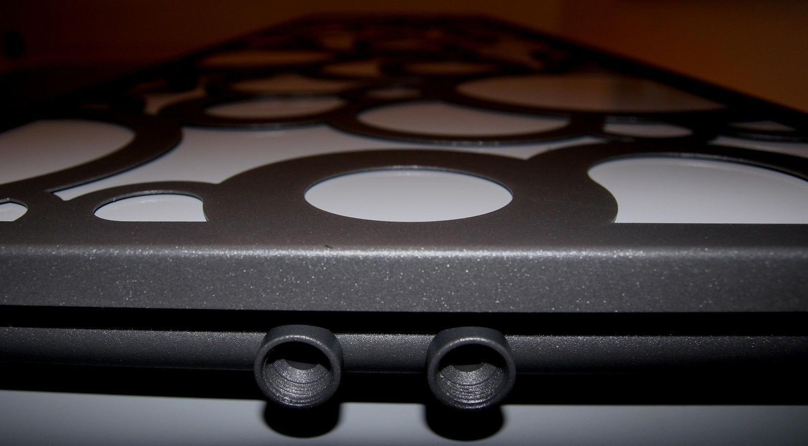 BADHEIZKÖRPER Design Kreta 2 120x47cm 799Watt weiß anthrazit - moonstone (+1 Halter 15mm) SZAGATO Designheizkörper mit Mittelanschluss Handtuchwärmer