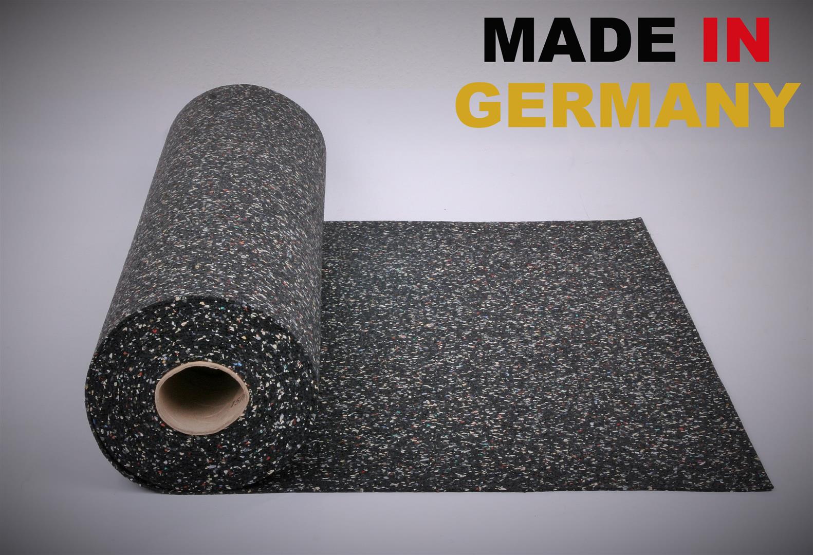 Gummimatte Anti-Vibrationsmatte Antirutschmatte 100x125x0,5cm SZAGATO Germany Gummigranulatmatte Bautenschutzmatte Kofferraummatte Anti-Rutschmatte