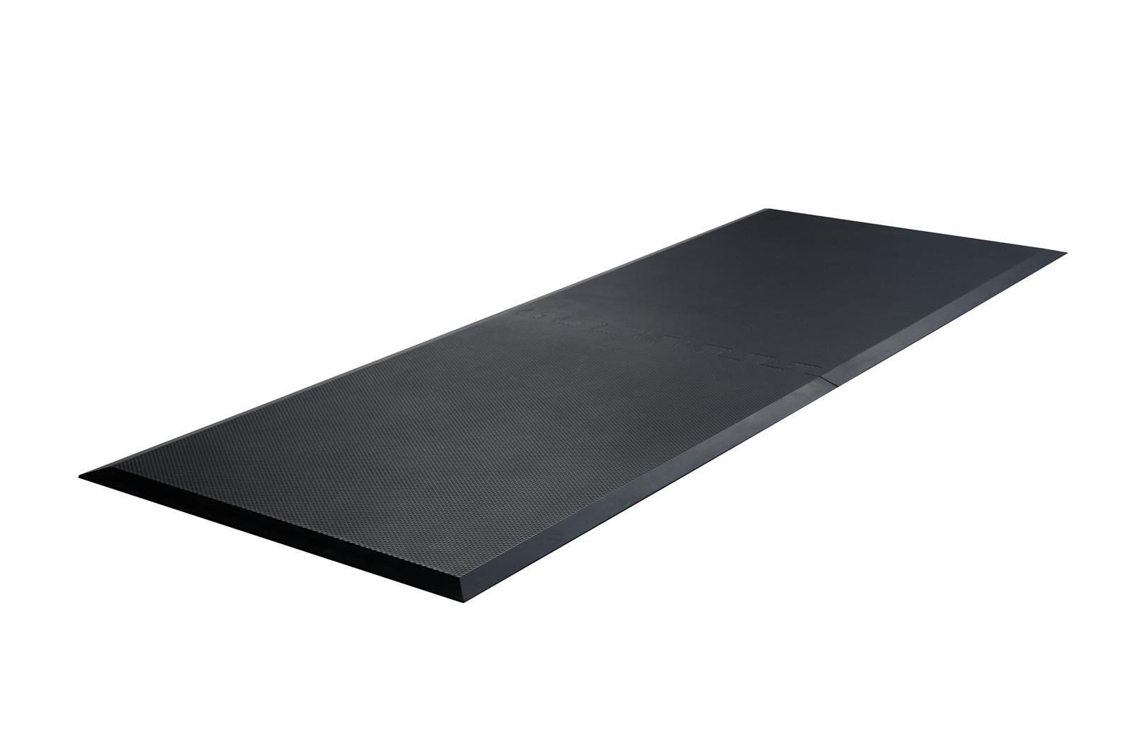 Arbeitsplatzmatte Gummi 181x65x1,3cm anthrazit SZAGATO Anti Ermüdungsmatte Steharbeitsplatz Arbeitsplatzmatte Gummi Antiermüdungsmatten Arbeitzplatz