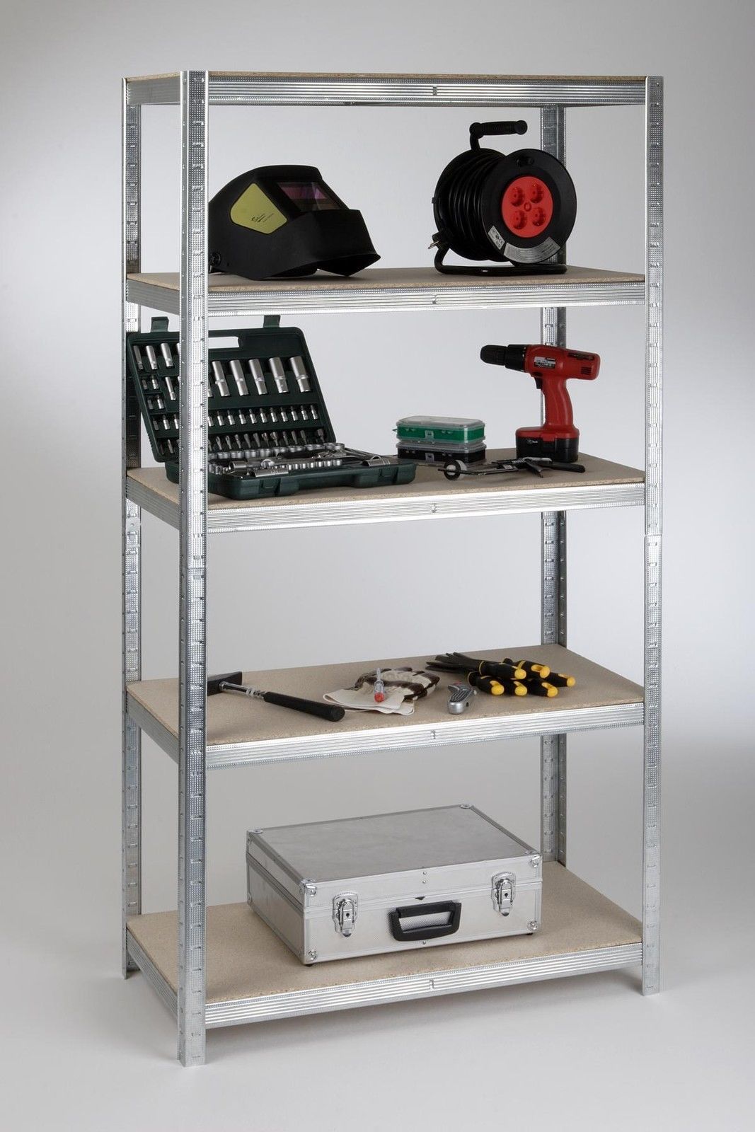 Steckregal 175 kg Profi I 180x90x60 verzinkt SZAGATO Metallregal Fachbodenregal Lagerregal Metall Fachboden Regal Schwerlastregal Regalsystem Steckregal 175 kg Profi I 180x90x60 verzinkt SZAGATO Metallregal Fachbodenregal Lagerregal Metall Fachboden Regal Schwerlastregal Regalsystem