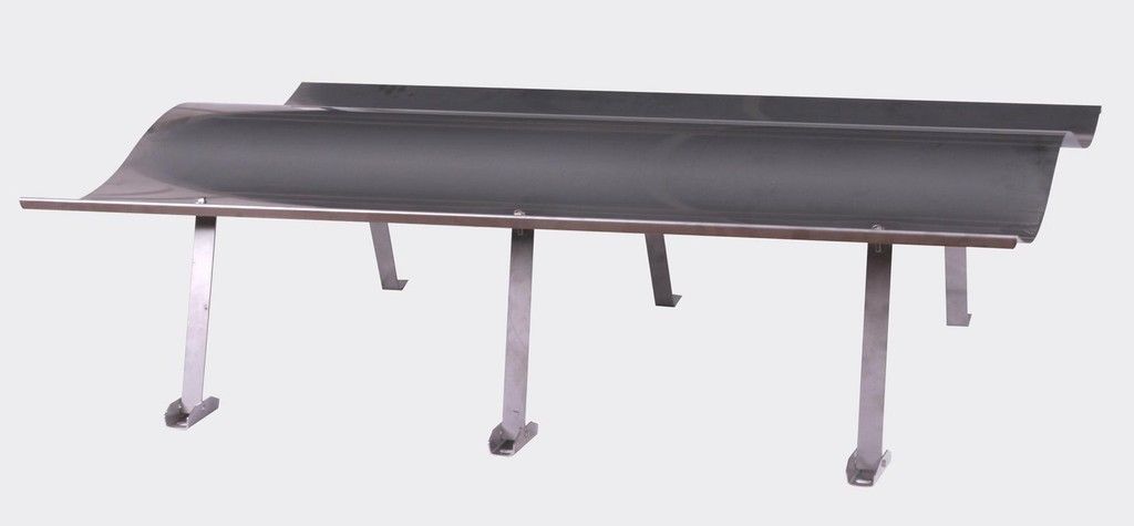 Schornsteinabdeckung Edelstahl 125x70cm starr No. 6 SZAGATO Made in Germany Kaminhaube Edelstahl Kaminabdeckung Schornsteinhaube Schornsteinabdeckung