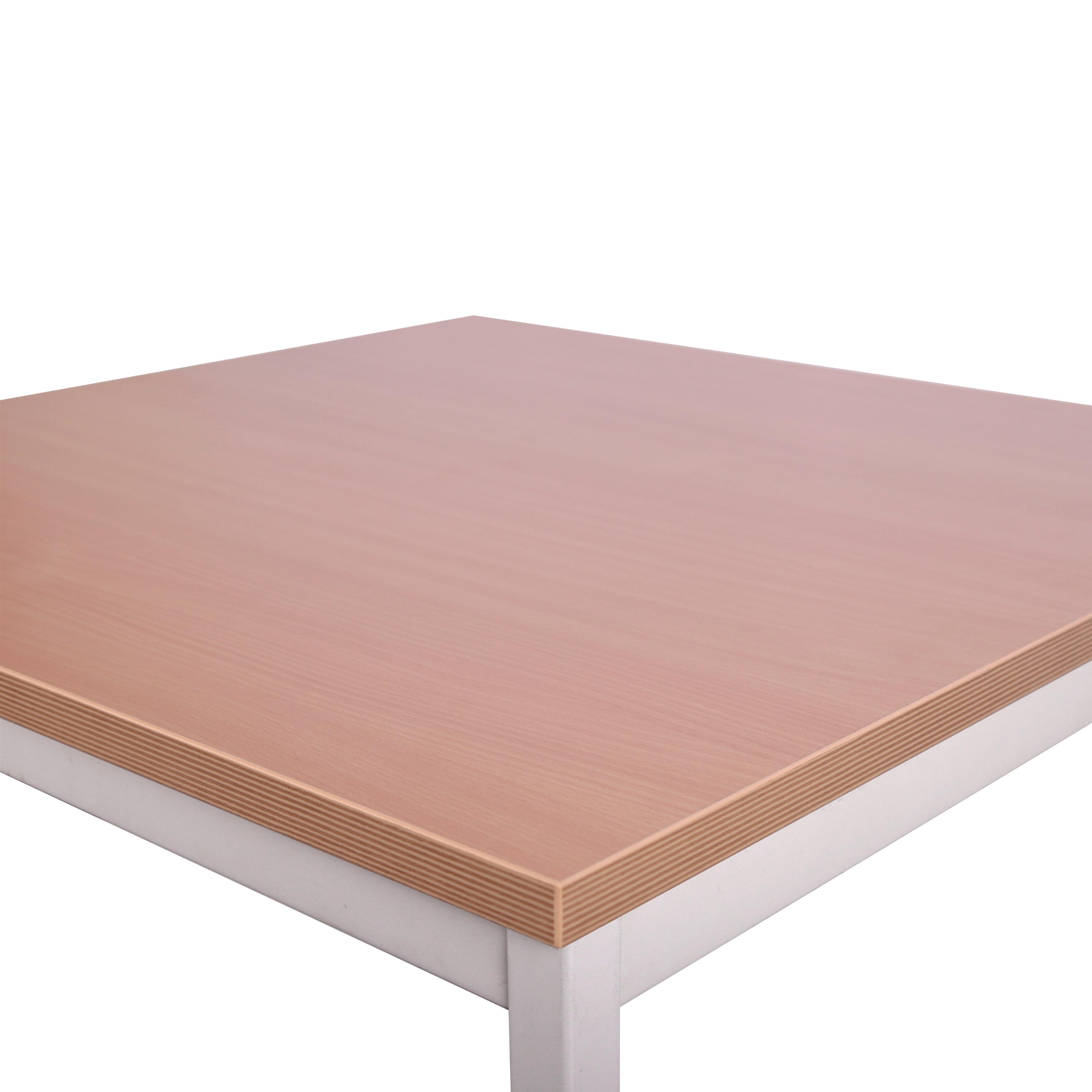 Schreibtisch Stahl LxB 160x80cm Buche SZAGATO Made in Germany Schreibtisch höhenverstellbar Arbeitstisch Bürotisch Druckertisch Computertisch