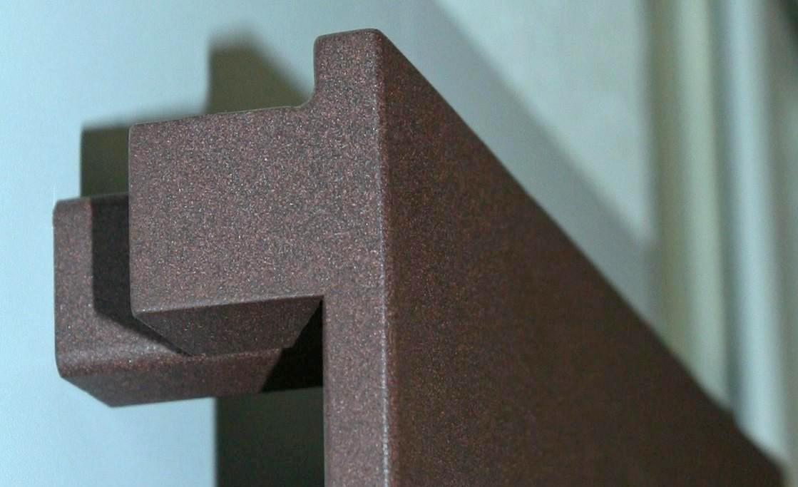 BADHEIZKÖRPER Design ART II, (breite Version) 180x60cm, 1019 Watt, braun / Marke: SZagato Bad und Wohnraum-Heizkörper (Mittelanschluss)