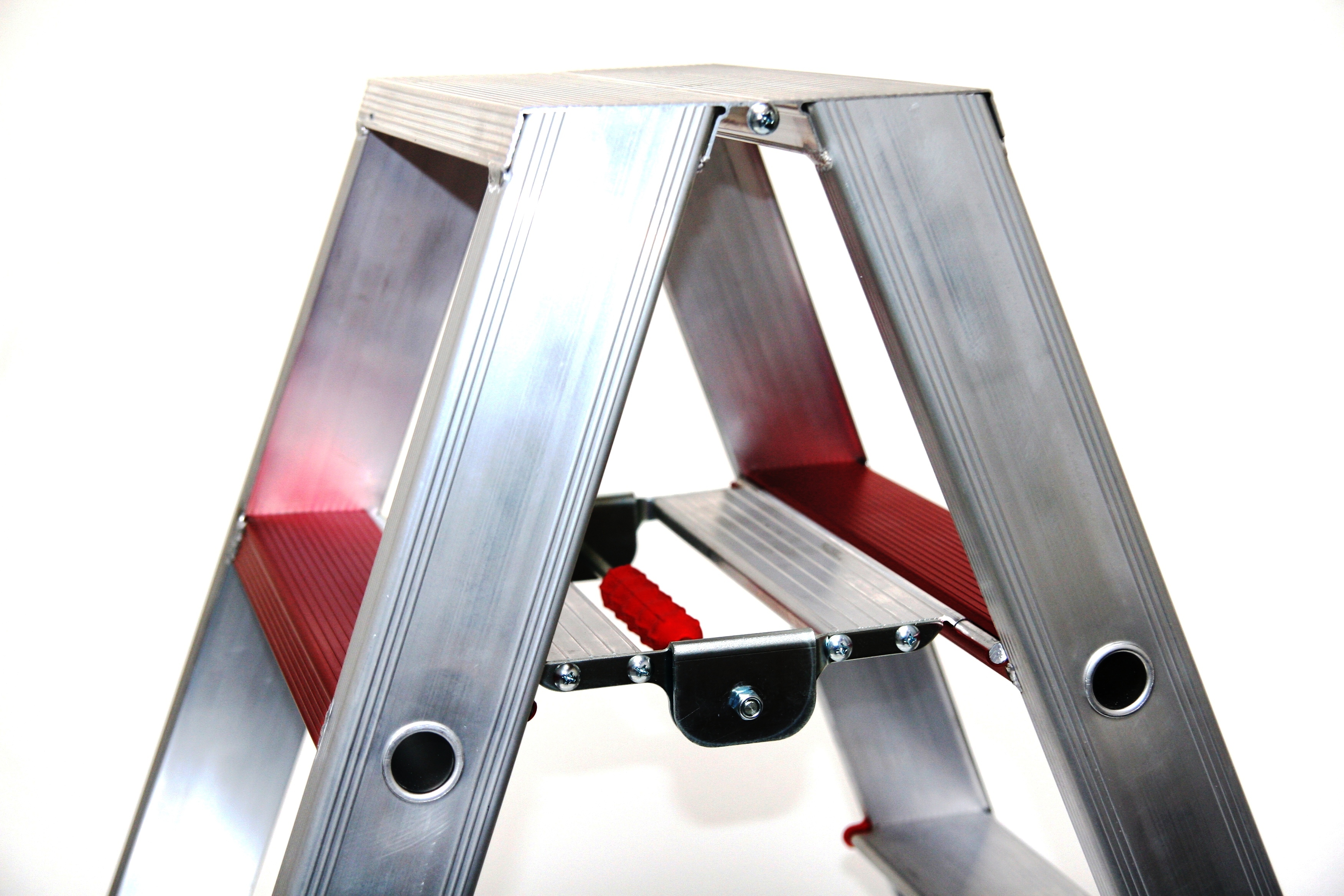 Stehleiter Profi Alu SZAGATO Leiter Alu Stehleiter Bockleiter Haushaltsleiter  