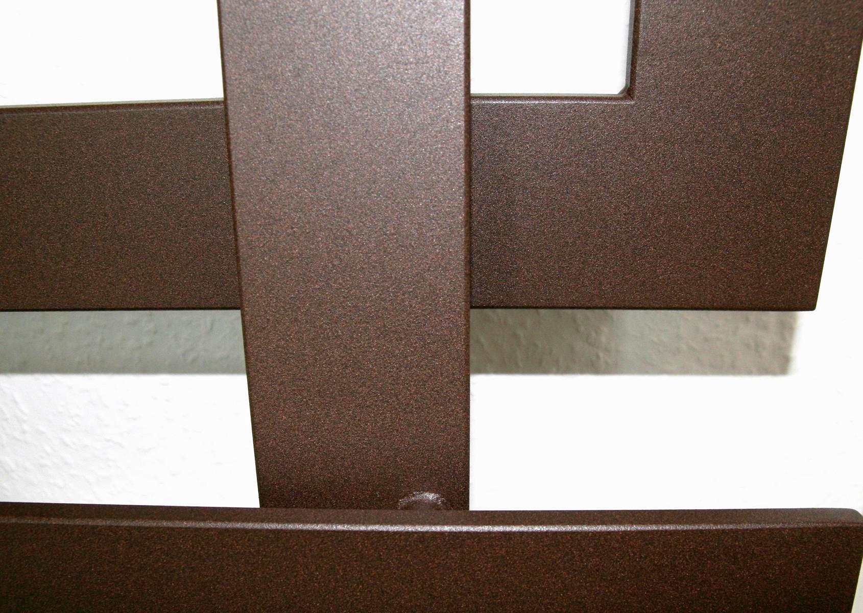 BADHEIZKÖRPER Design ART II, (breite Version) 180x60cm, 1019 Watt, braun / Marke: SZagato Bad und Wohnraum-Heizkörper (Mittelanschluss)