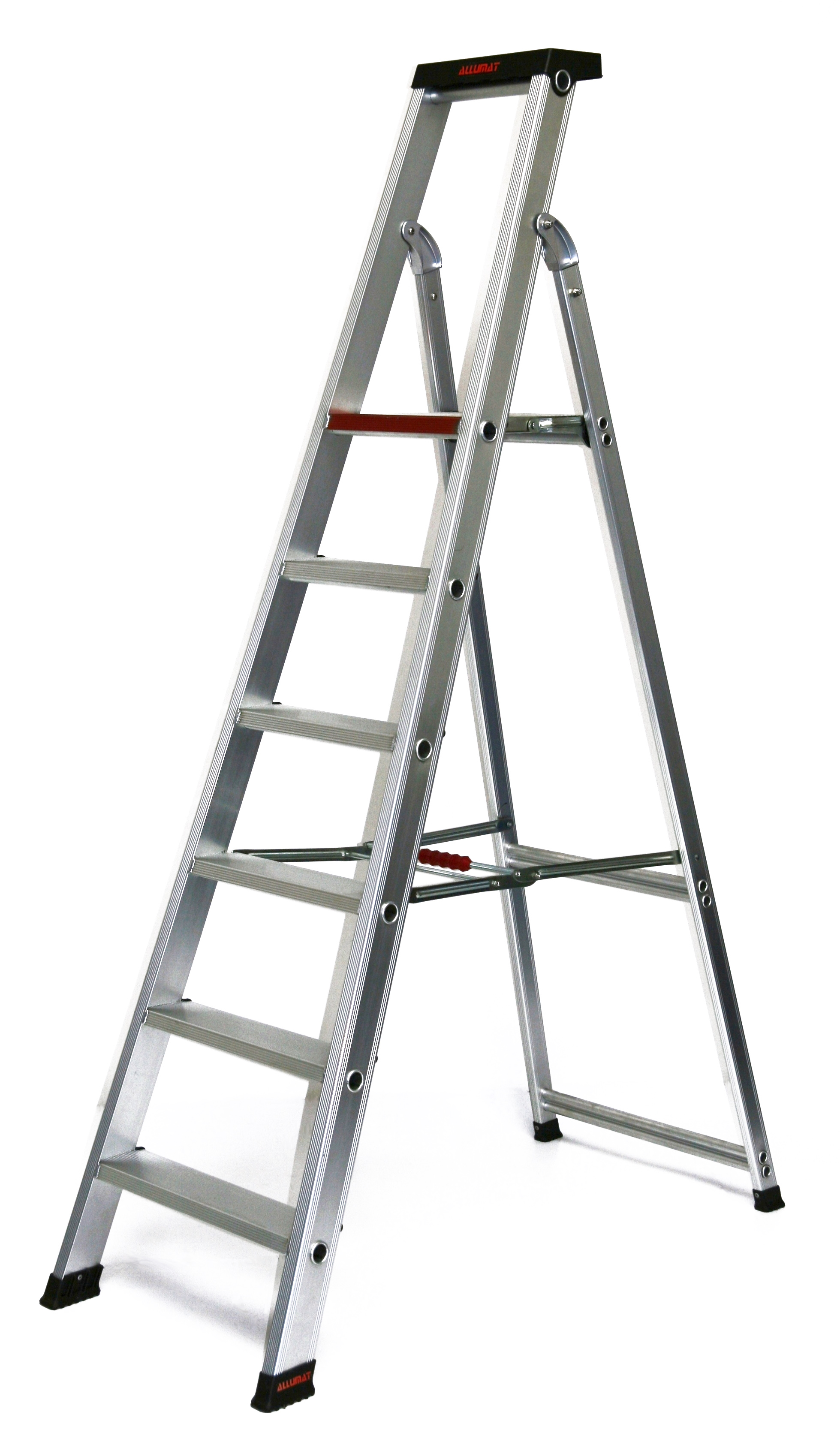 Stehleiter Stufen Profi 3-12 Stufen Alu SZAGATO 12 Stufen Leiter Alu Stehleiter 12-stufig Bockleiter 12 Stufen Haushaltsleiter 12 Stufen #1