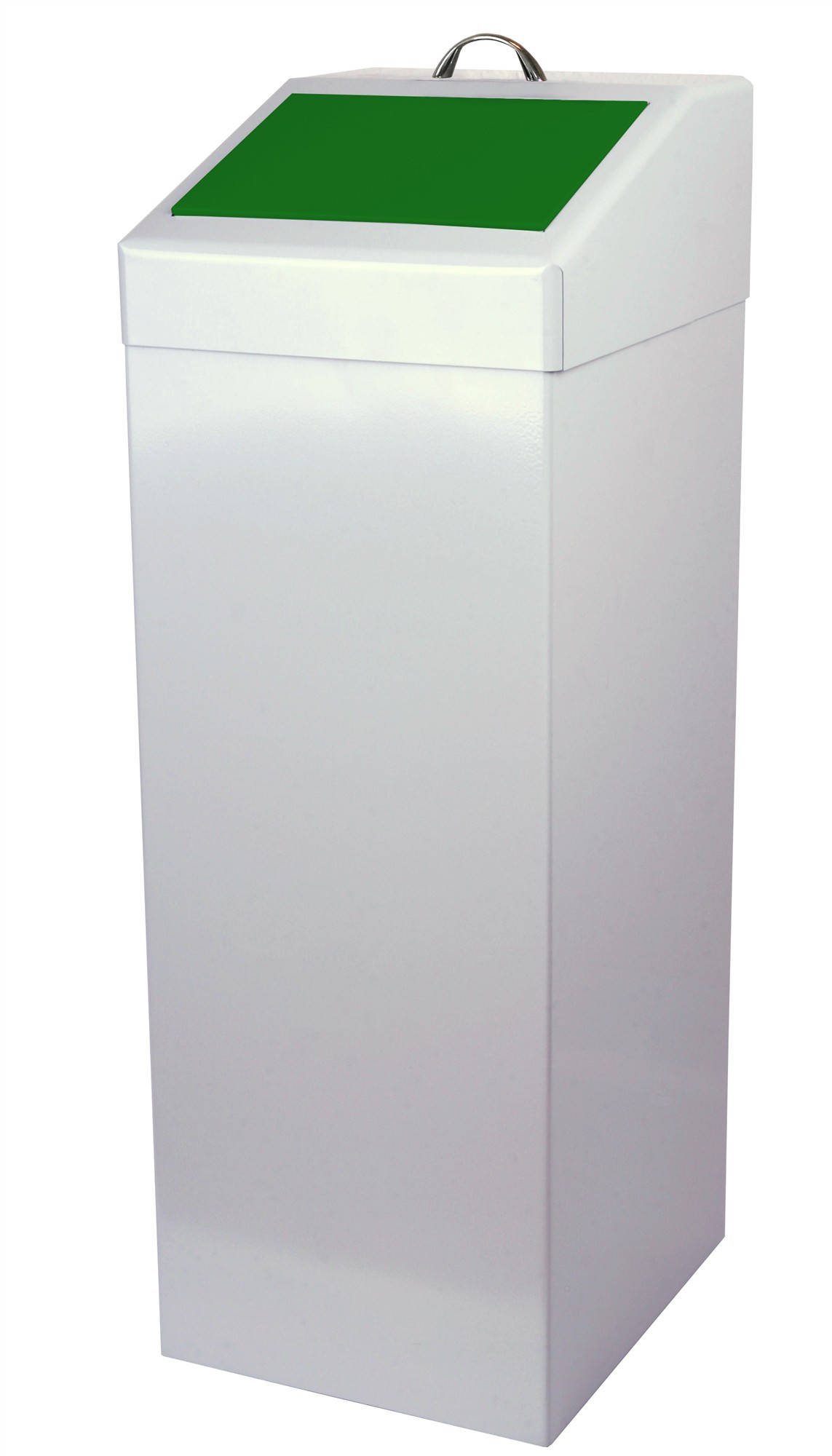 Abfallbehälter 87 ltr. HxBxT 90x34x38cm grün SZAGATO Made in Germany Abfalleimer Abfallsammler Mülleimer großes Volumen Wertstoffsammler groß stehend