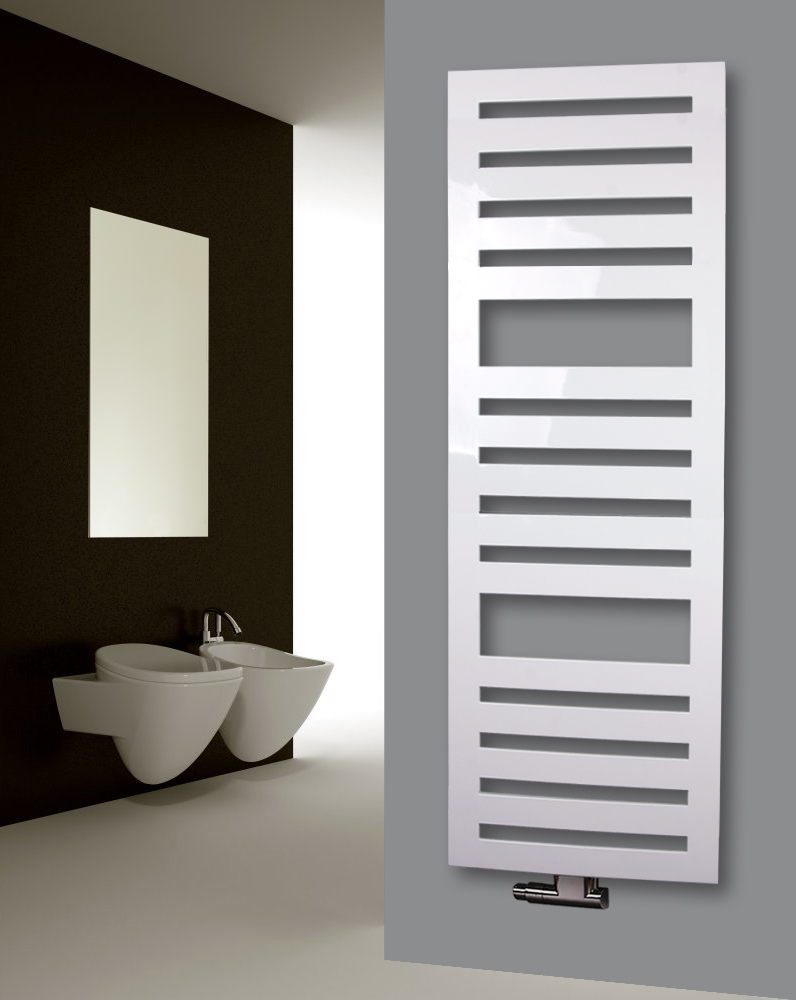 BADHEIZKÖRPER Design Zebra 3 175x60cm 1302 Watt weiß SZAGATO Designheizkörper Handtuchheizkörper mit Mittelanschluss Handtuchwärmer