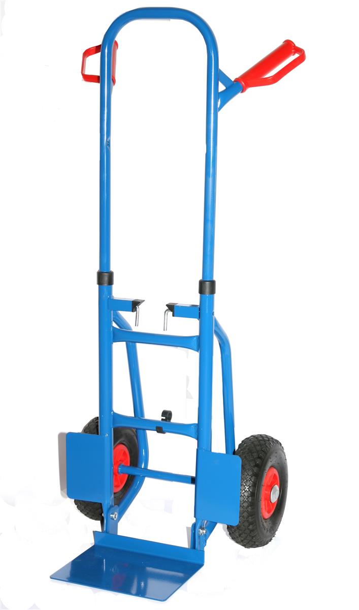 Sackkarre klappbar / faltbar 250 kg 120x50x53cm blau SZAGATO Transportkarre klappbar Sackkarre Sackkarre klappbar klappbare Sackkarre kaufen