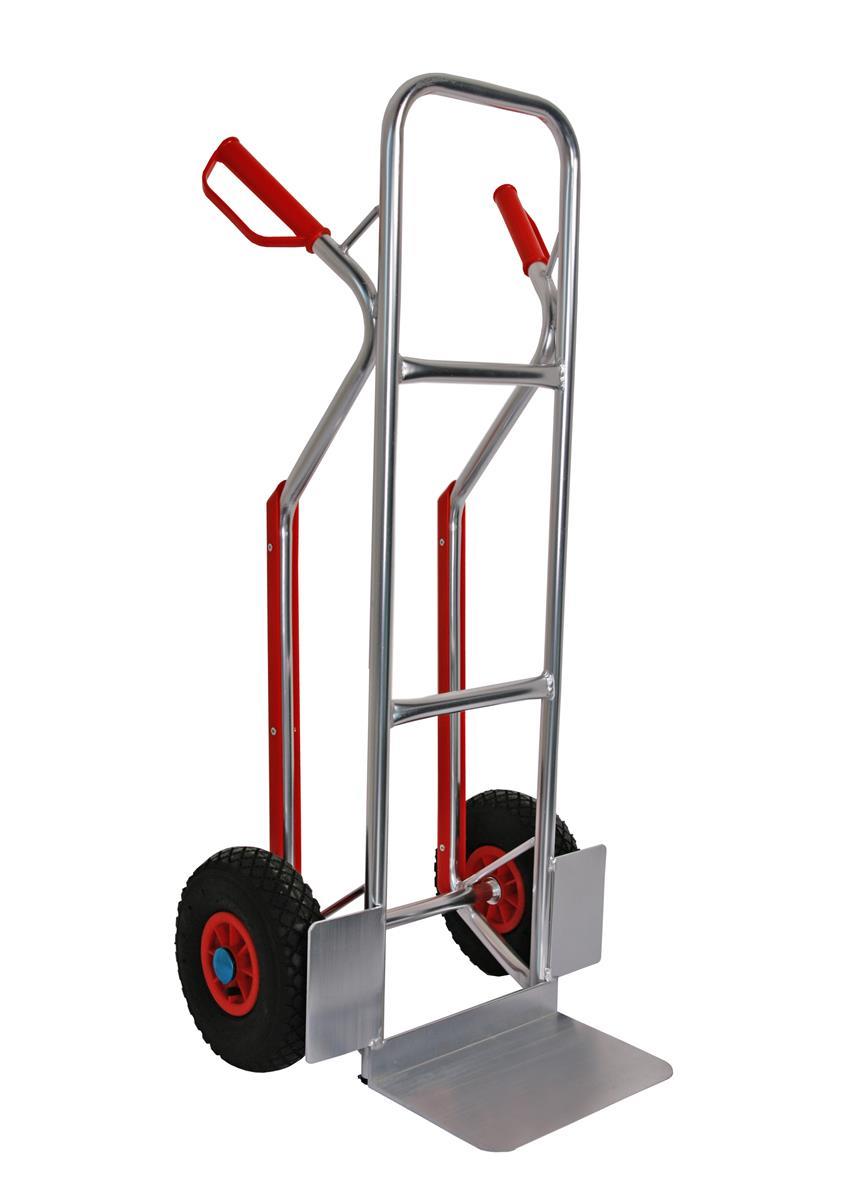 Sackkarre AlU Gleitkufen 150 kg 117x46x54 SZAGATO Transportkarre klappbar Sackkarre Aluminium Sackkarre klappbar Gleitkufen Sackkarre kaufen ALU