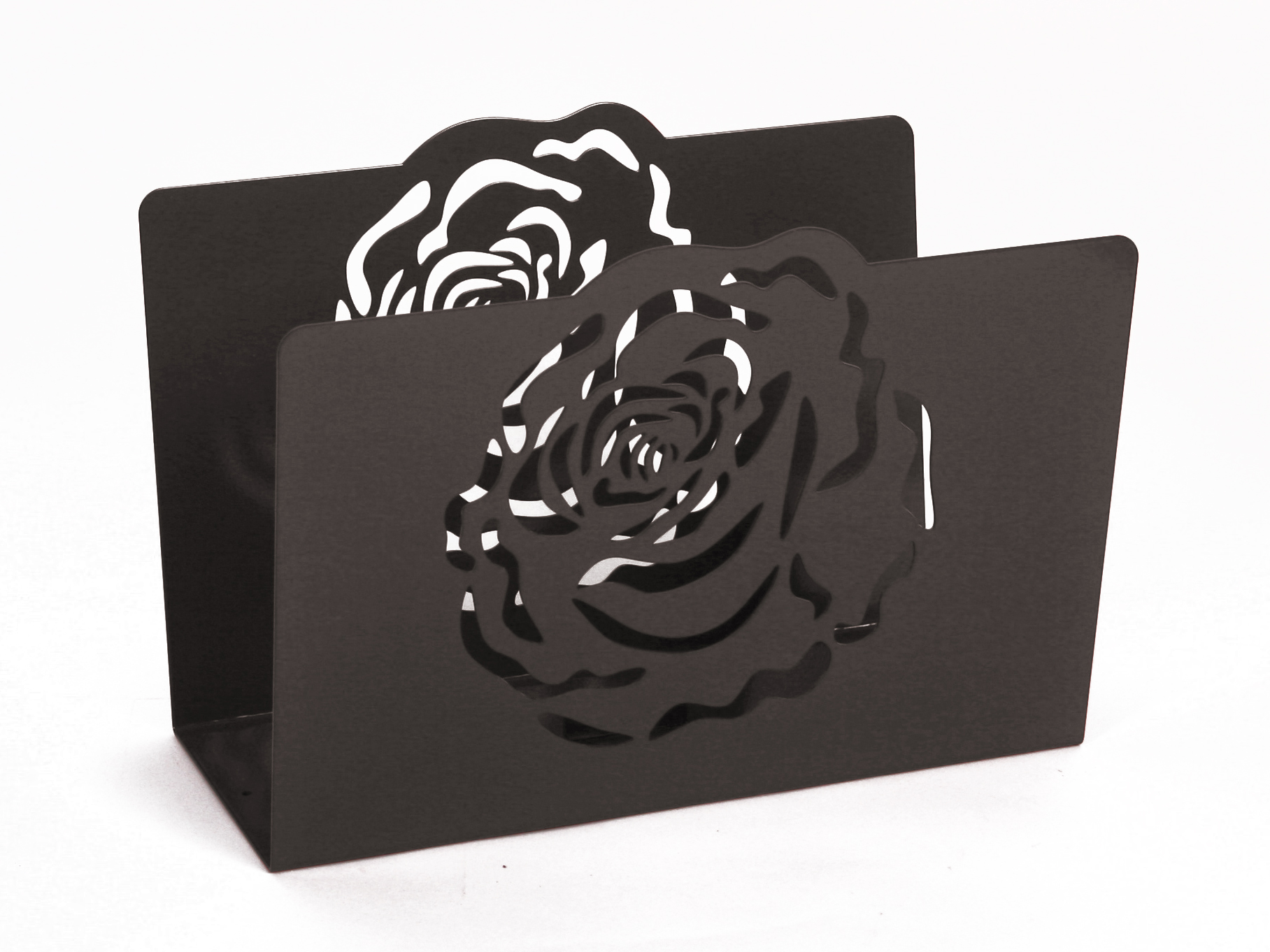 Zeitungsständer Rose 23x32x12cm grau SZAGATO Made in Germany  Zeitschriftenständer Metall Zeitschriftenhalter Zeitungshalter modern