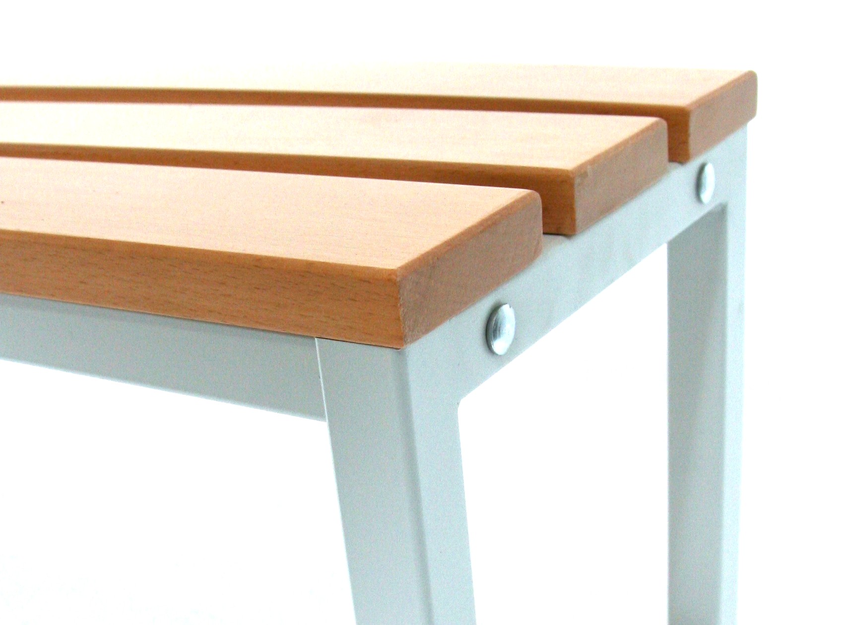 Garderobenbank mit Haken 1-seitig HxBxT 170x100x30cm Marke SZAGATO Umkleidebank Umkleide Sitzbank Garderobe mit Sitzbank Garderoben Bank