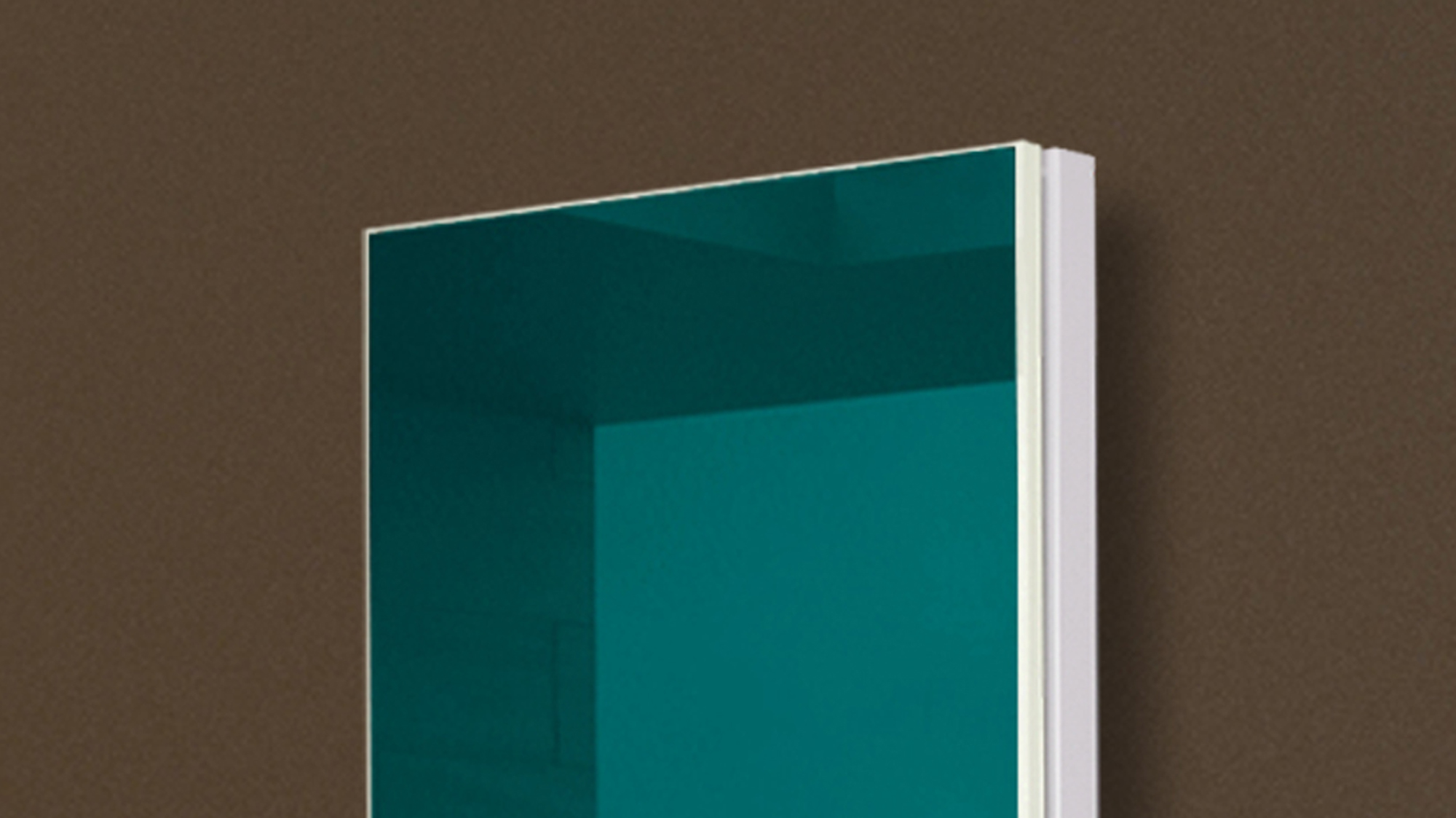 BADHEIZKÖRPER mit Glas Montevideo 5 Glasfront 120x47cm 1458Watt türkis SZAGATO Designheizkörper Handtuchheizkörper mit Mittelanschluss Handtuchwärmer